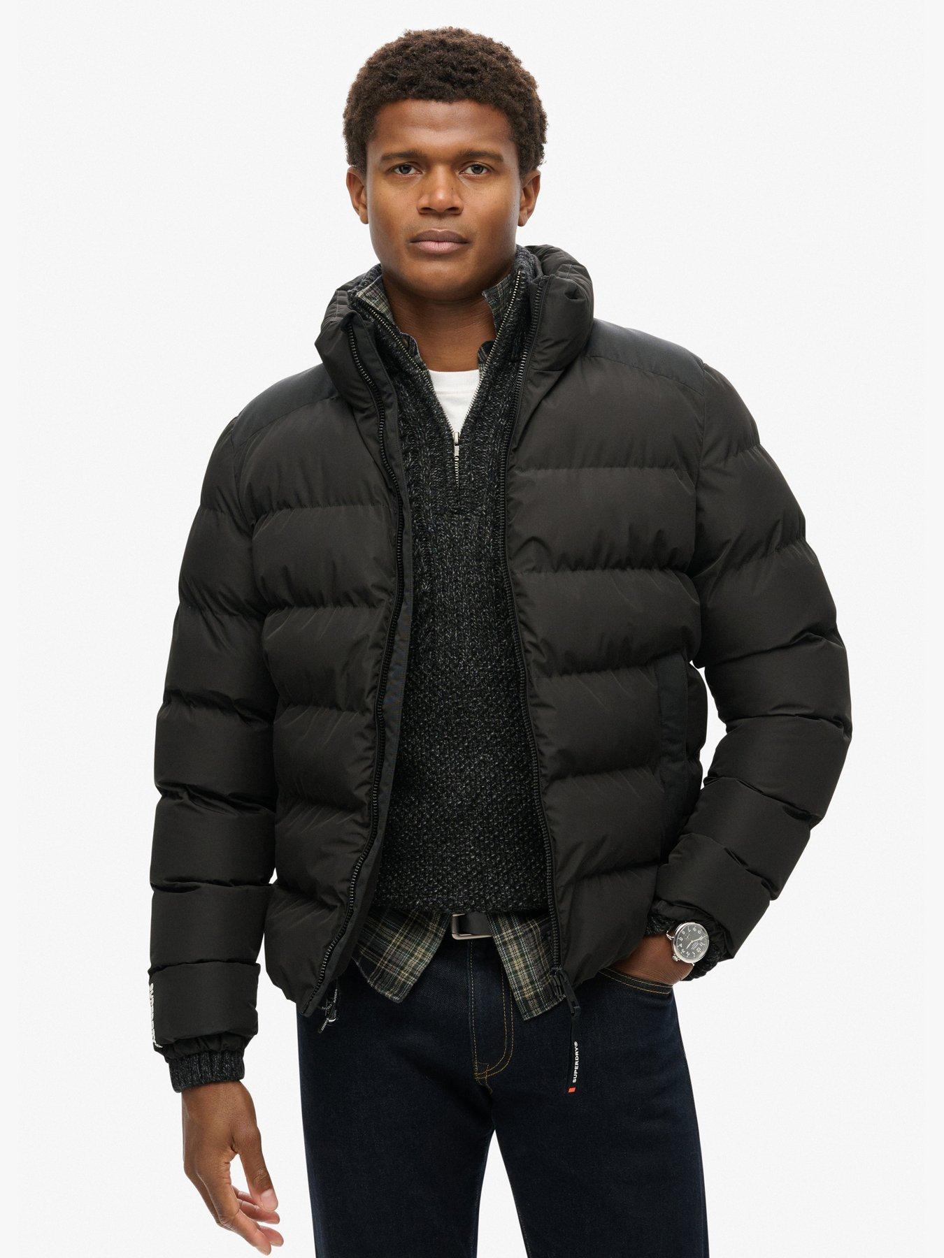 Superdry Sports Padded Jacket Black