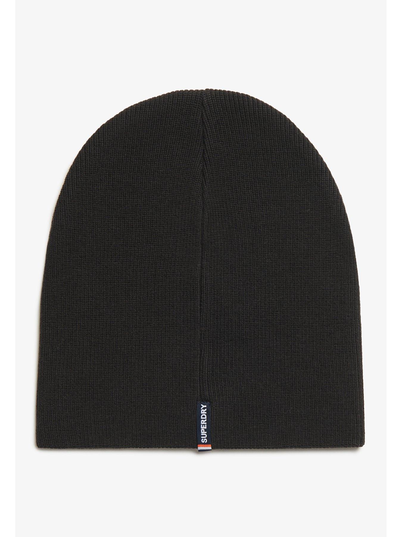 superdry-essential-logo-knitted-beanie-hat-blackoutfit