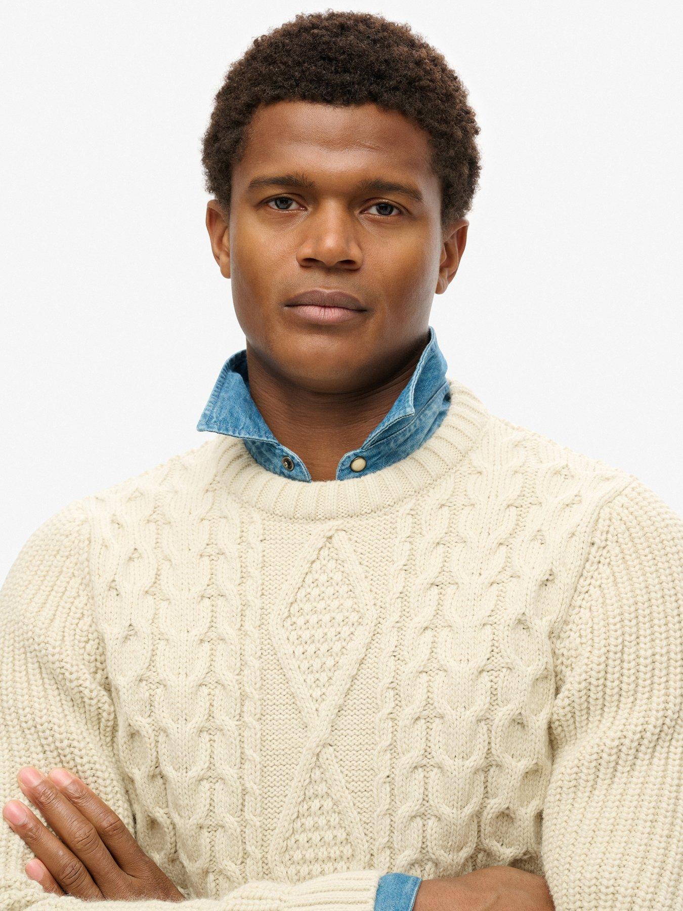 superdry-superdry-jacob-cable-knitted-jumper-creamoutfit