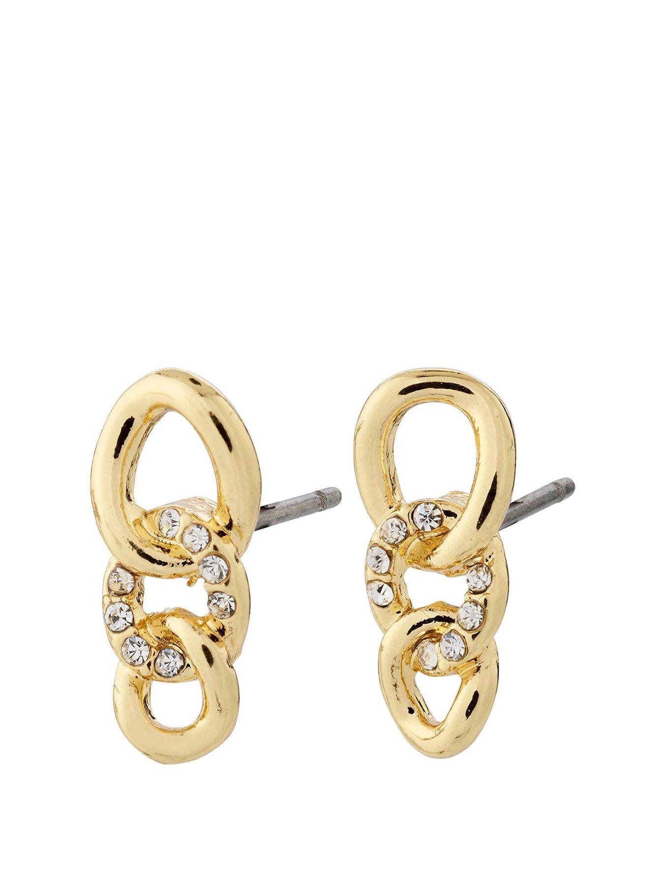 Pilgrim WRENLEY earrings gold-plated