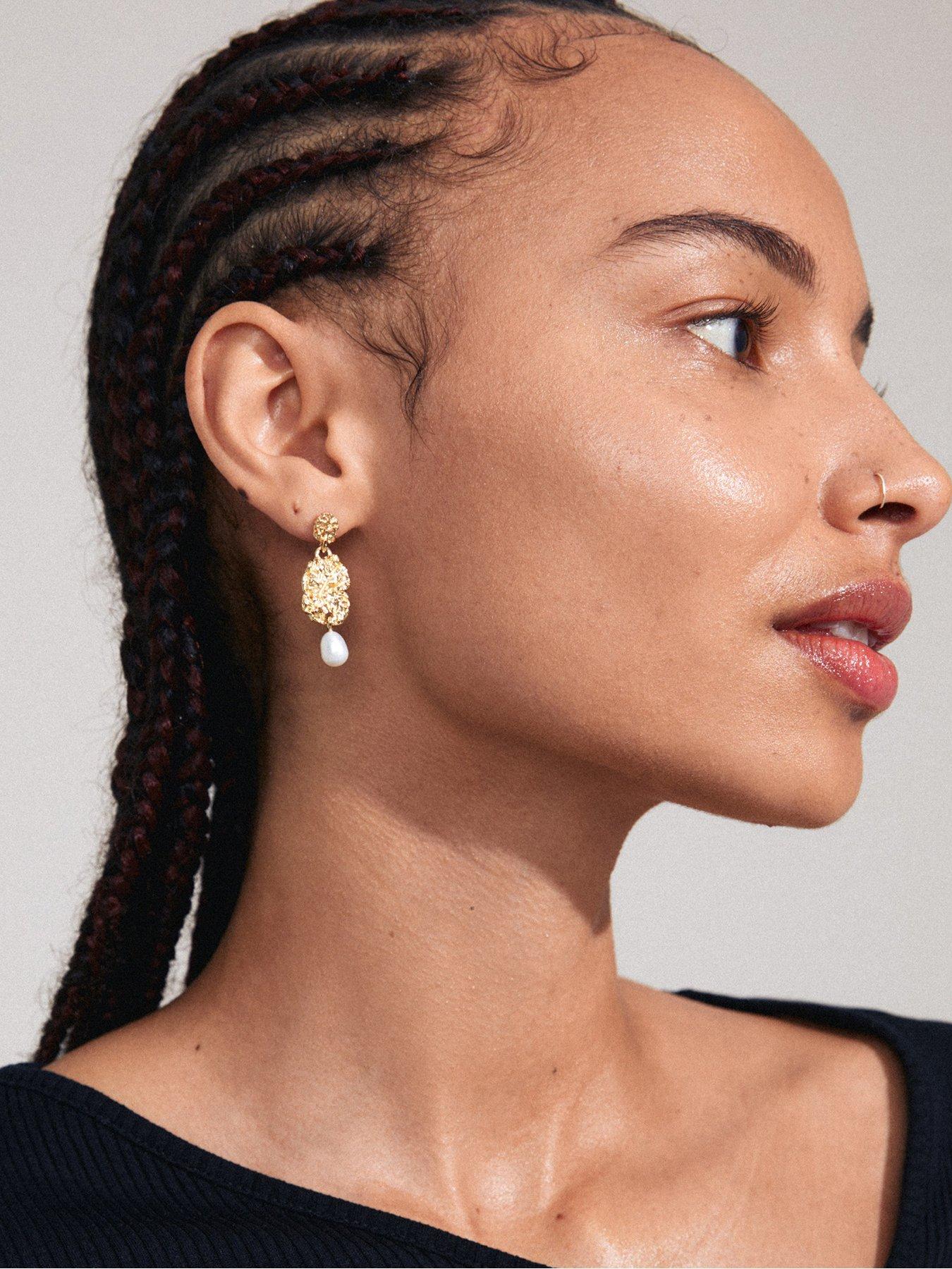 pilgrim-truenbspgold-plated-earringsoutfit