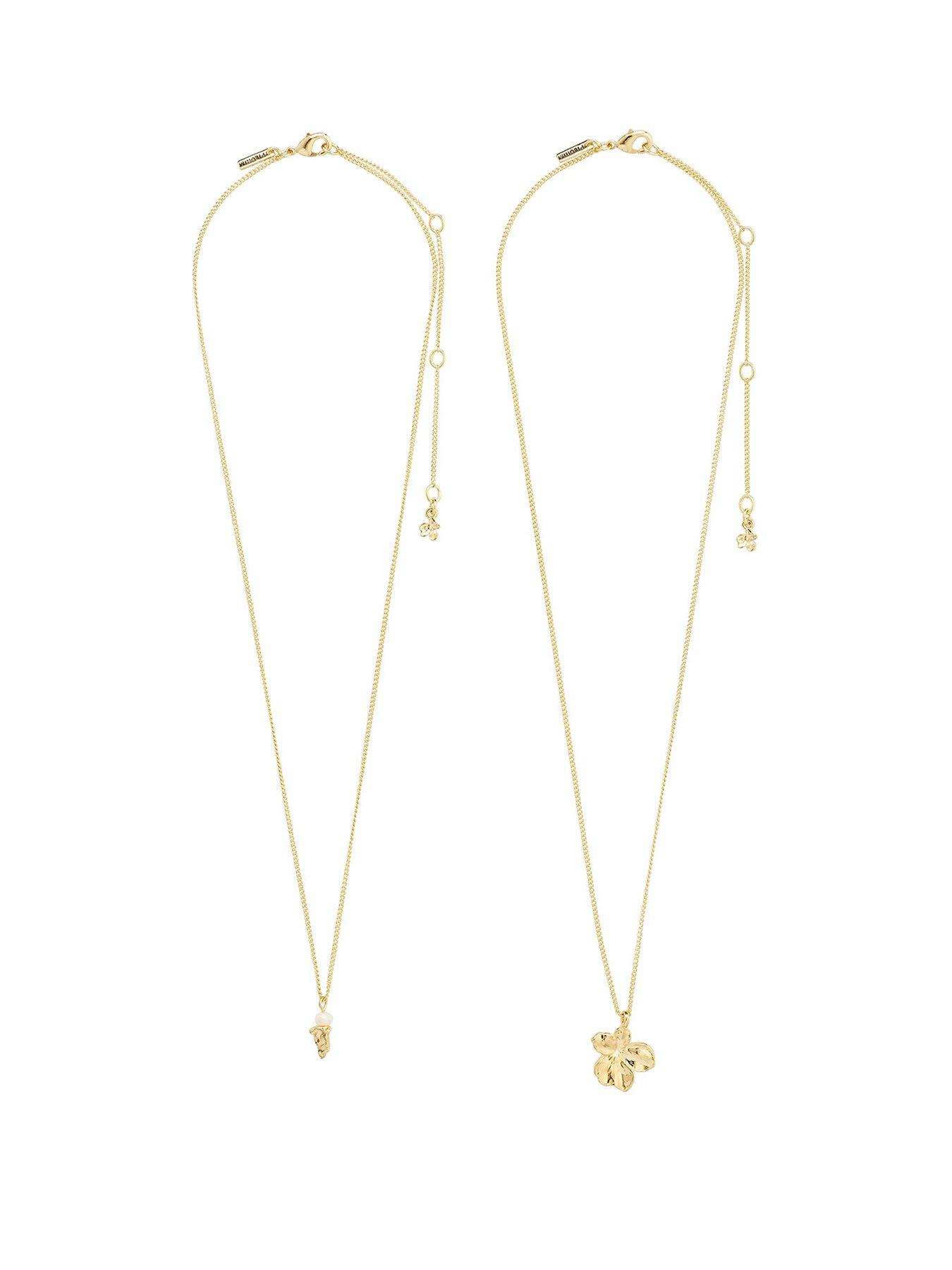 pilgrim-zhurinbspnecklace-2-in-1-set-gold-platedfront