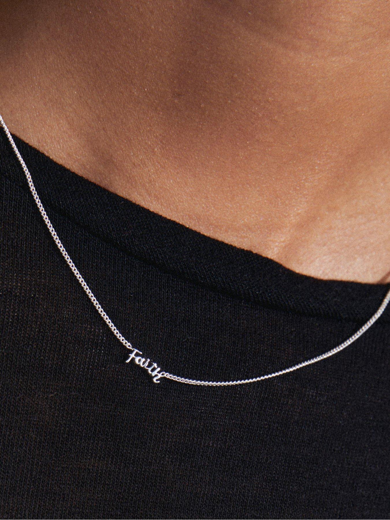 Image 3 of 4 of Pilgrim FAITH&nbsp;necklace silver-plated