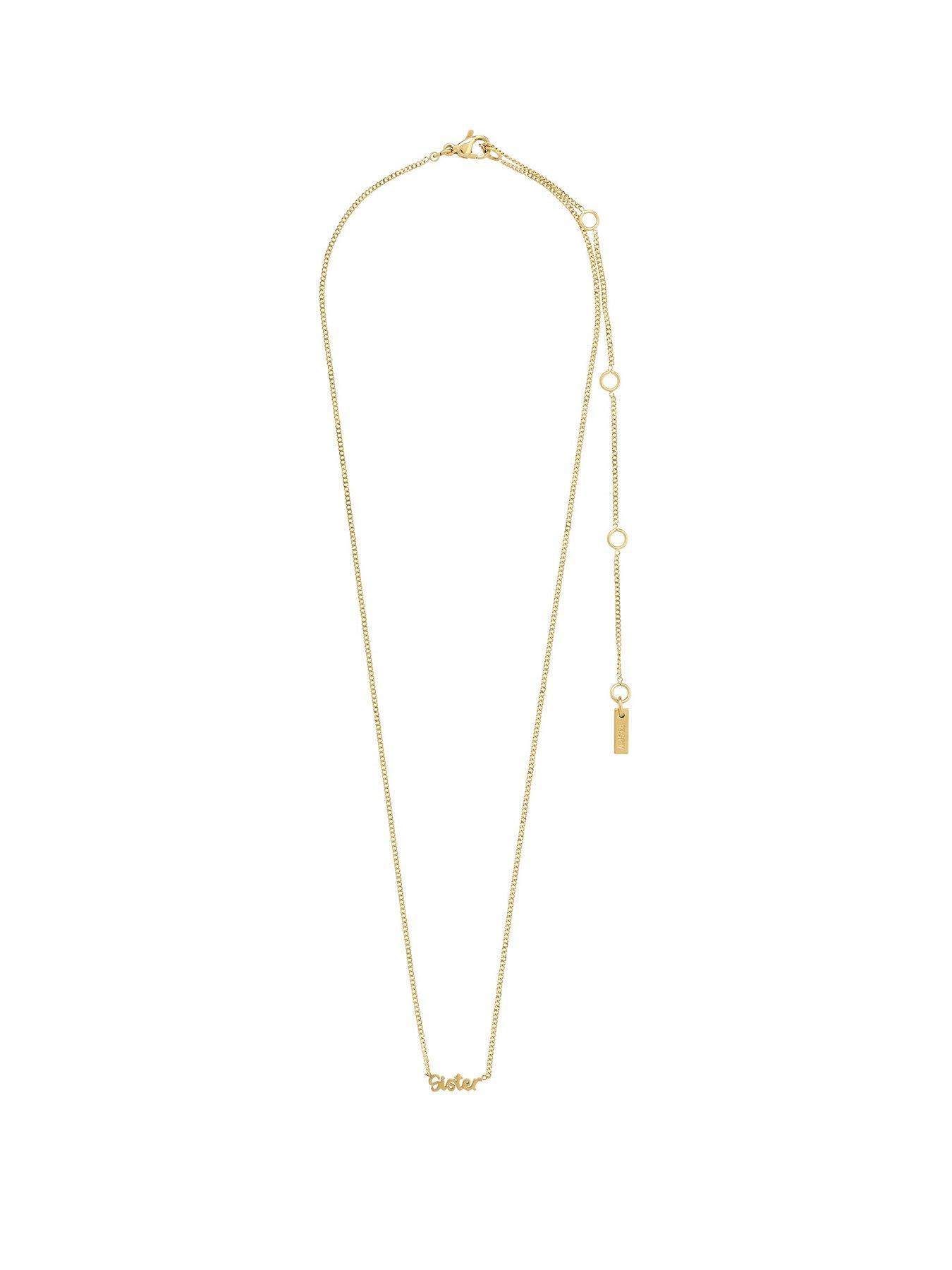 Pilgrim SISTER necklace gold-plated