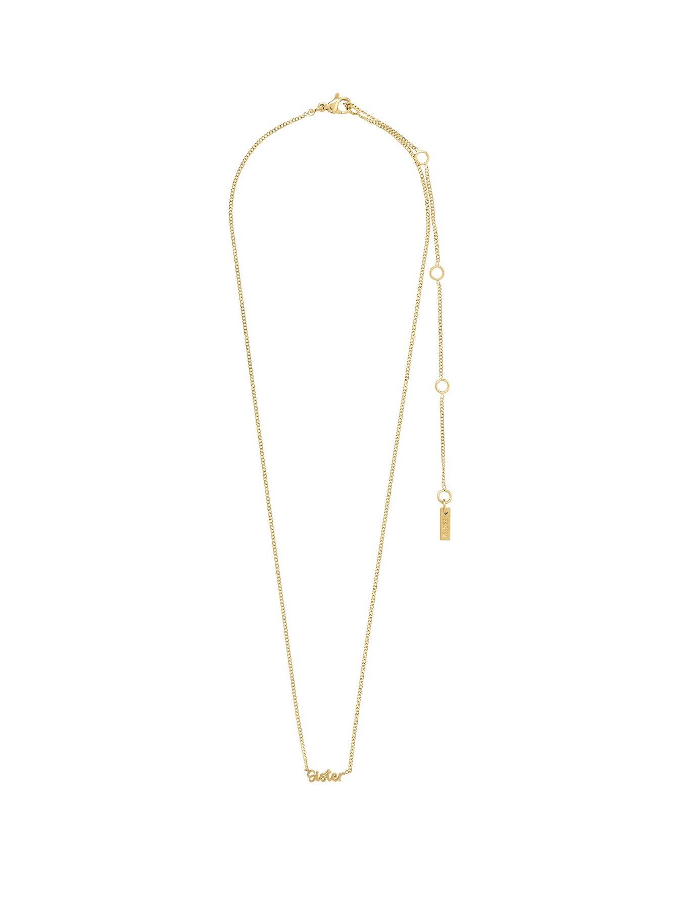 pilgrim-sisternbspnecklace-gold-platedfront