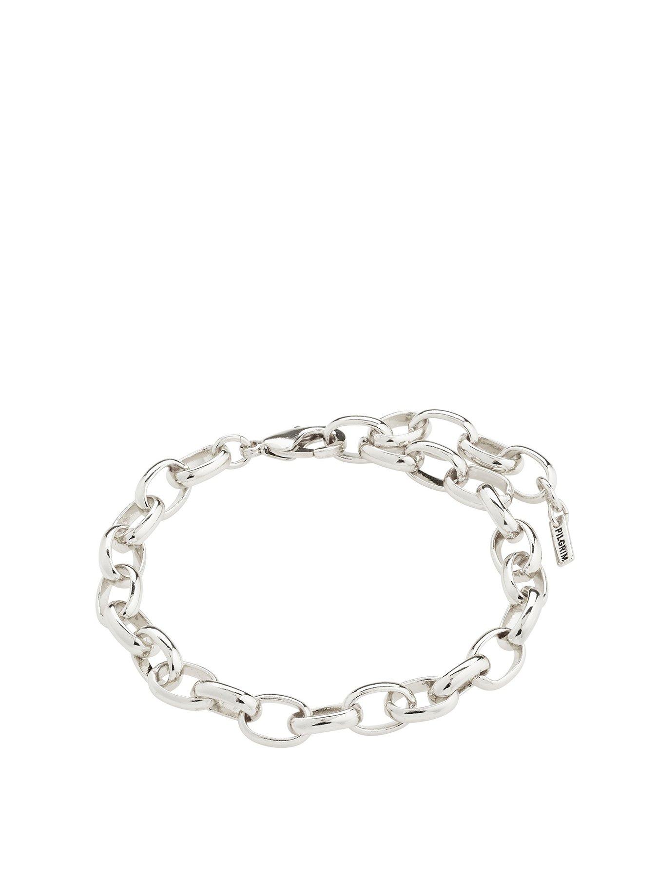 pilgrim-charmnbspbracelet-silver-platedfront