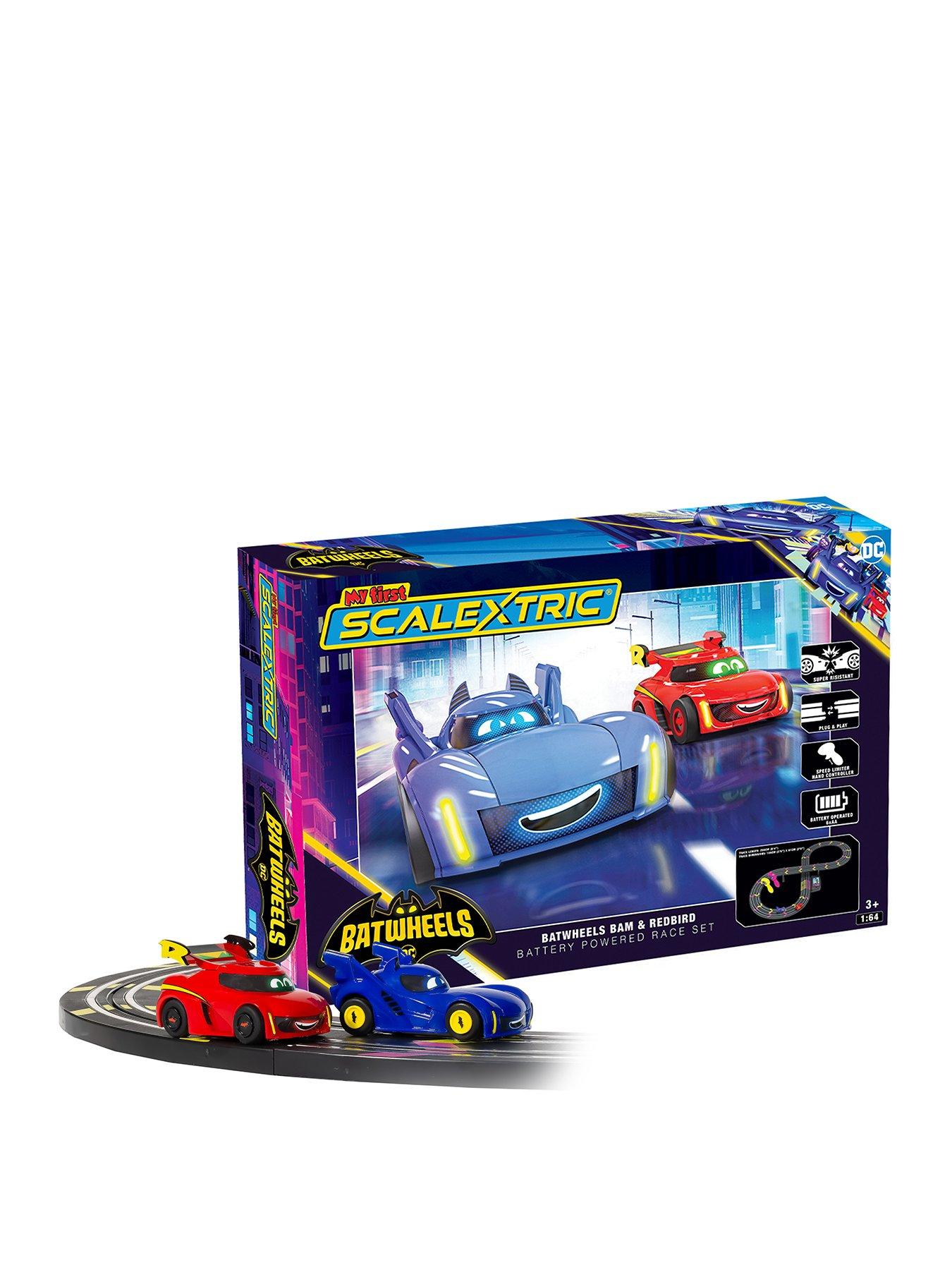 undefined My First Scalextric Batwheels Batman vs Robin Battery Powered Race Set