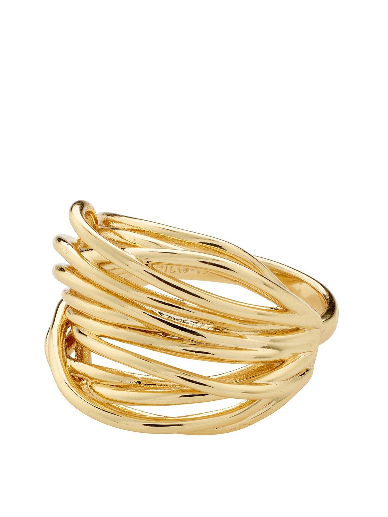 pilgrim-pamela-ring-gold-platedfront