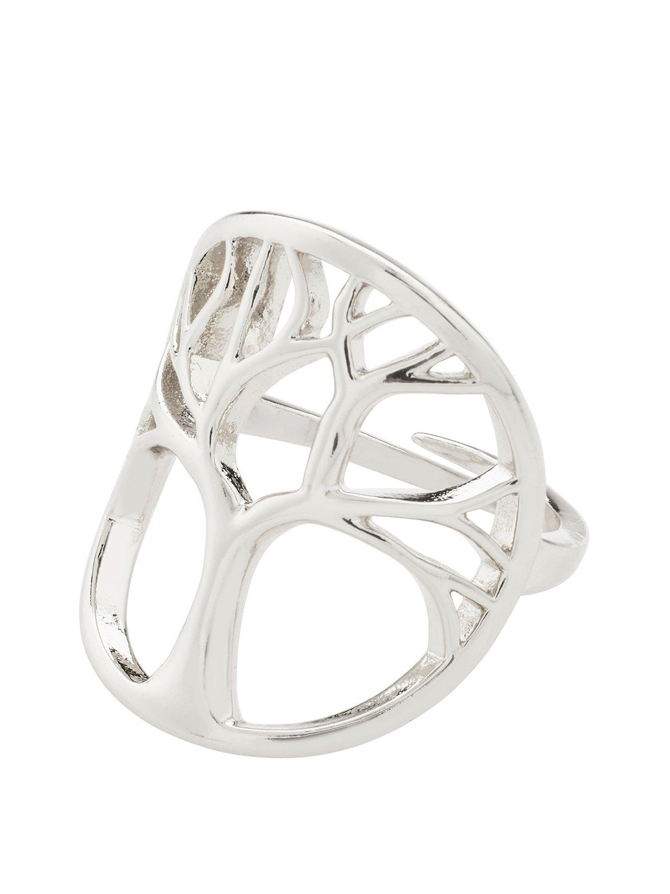 Pilgrim ALIA ring silver-plated