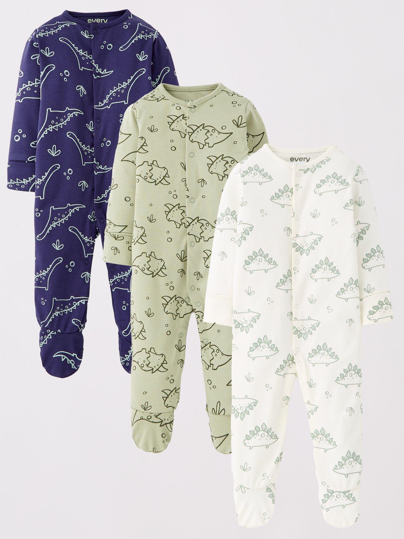 everyday-baby-boy-3-pack-multi-print-sleepsuits