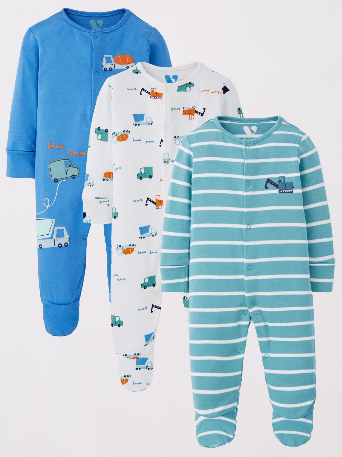 mini-v-by-very-baby-boy-3-pack-transport-sleepsuits