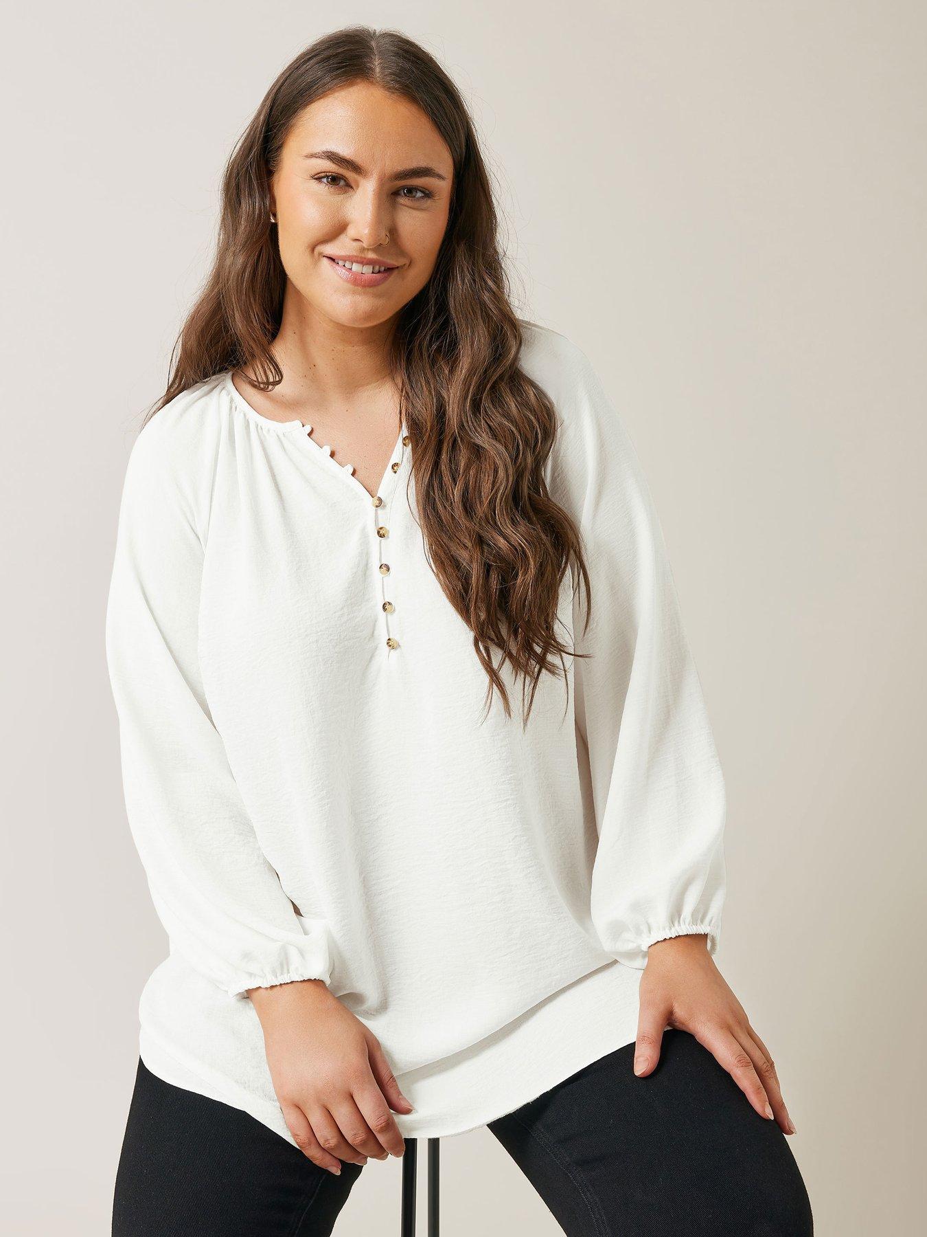 evans-long-sleeve-gypsy-blouse-ivory