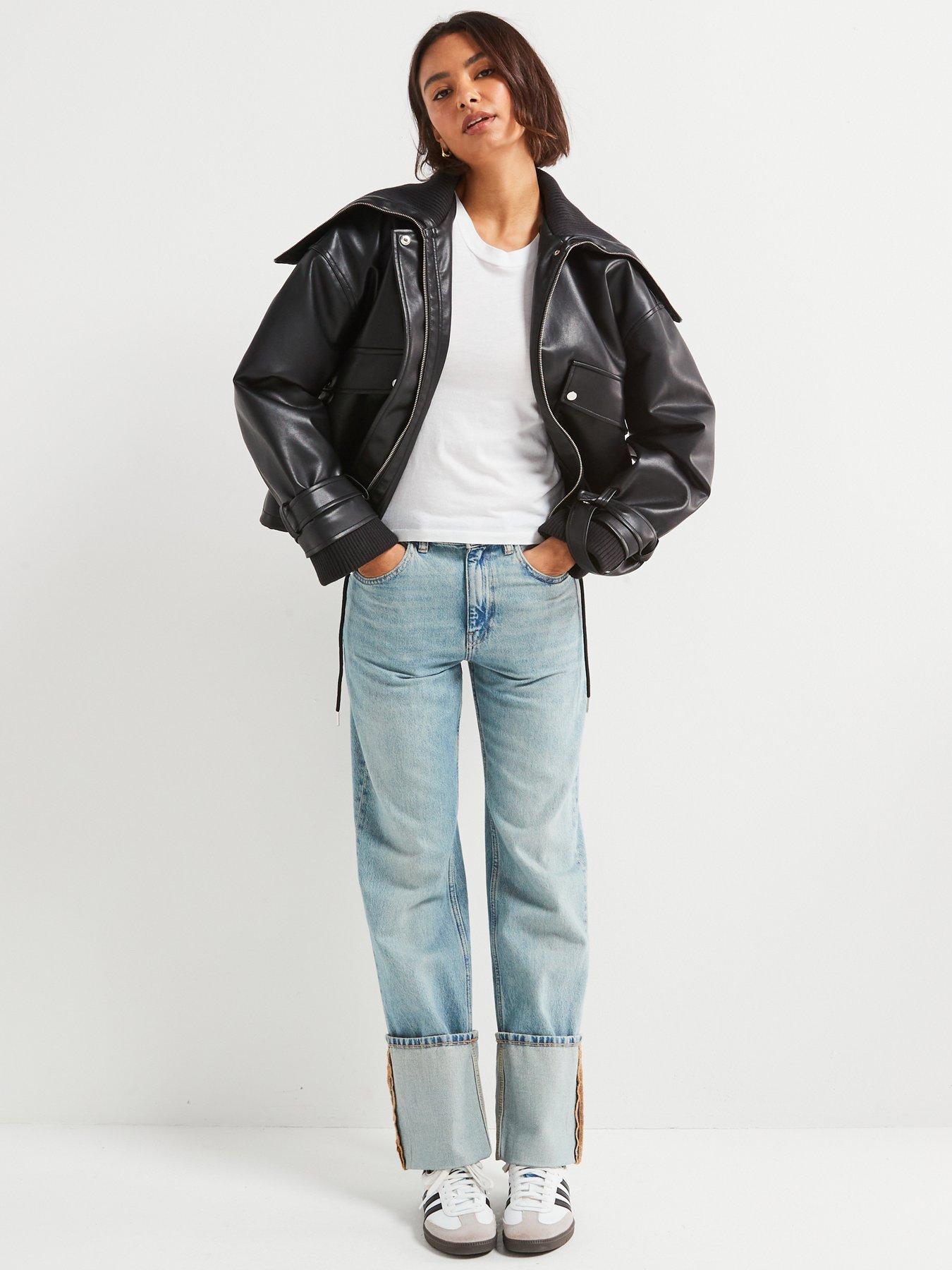 v-by-very-contrast-trim-faux-leather-bomber-blackback