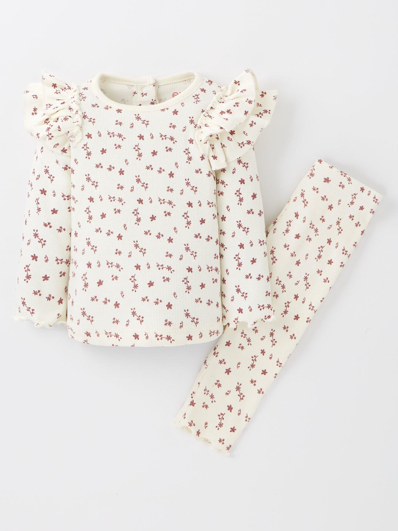 everyday-baby-girl-floral-rib-long-sleeve-t-shirt-and-legging-set-cream