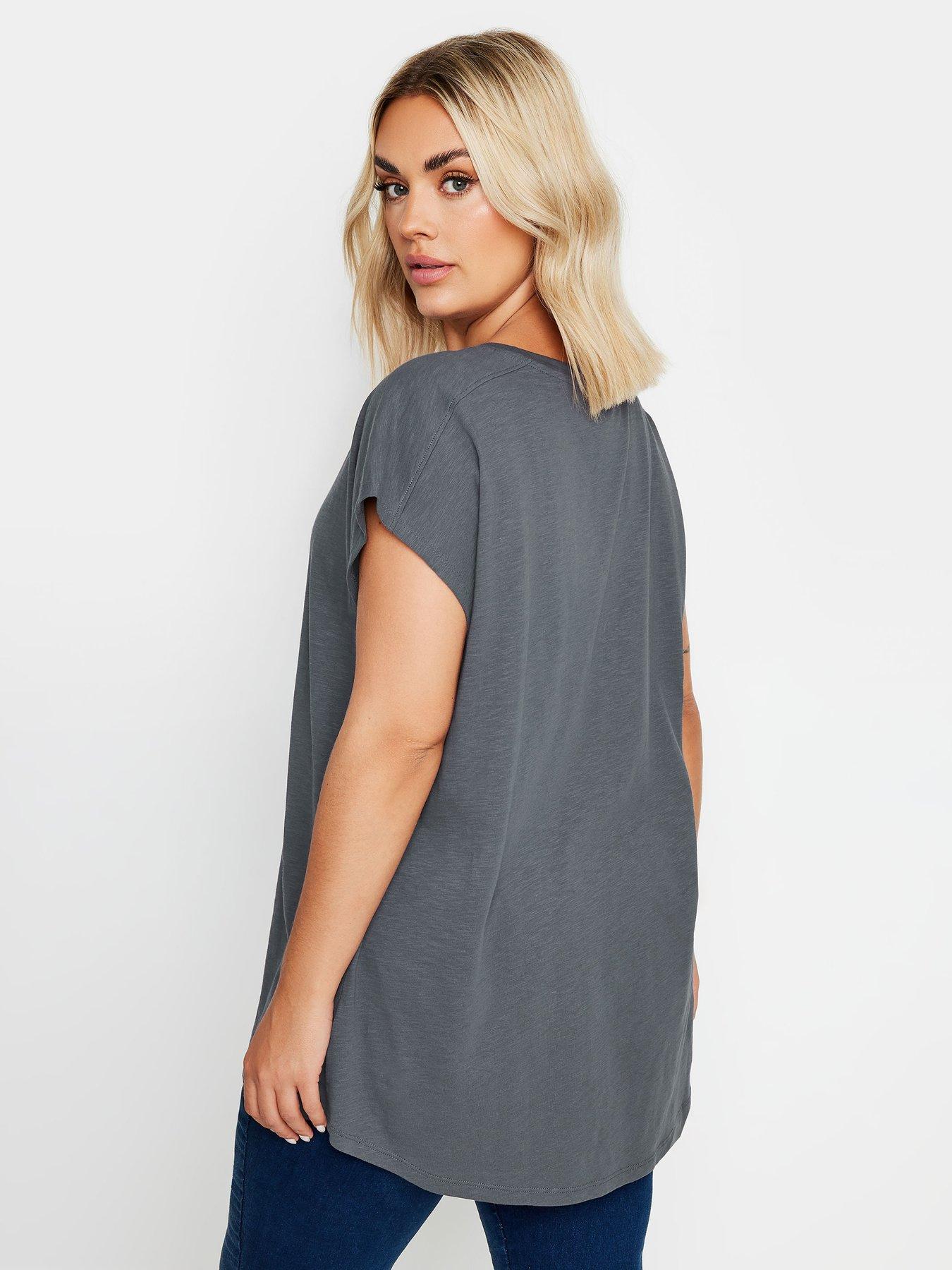 yours-curve-grown-on-slub-tee-greystillFront