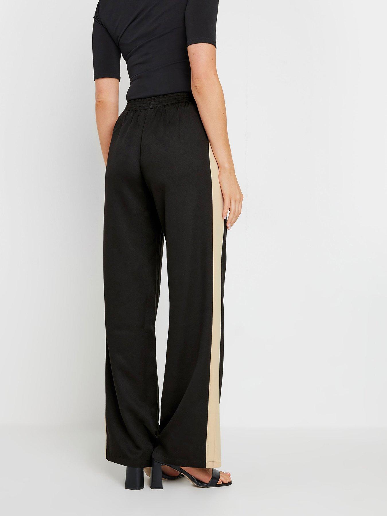 long-tall-sally-tall-side-stripe-pintuck-trouser-36-blackstillFront