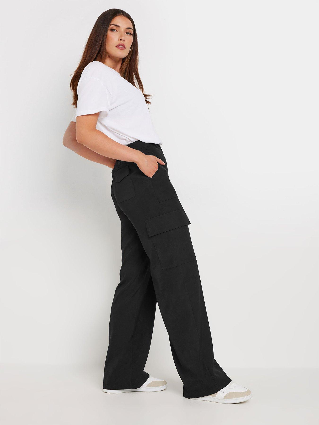 long-tall-sally-tailored-cargo-trousers-36-blackback