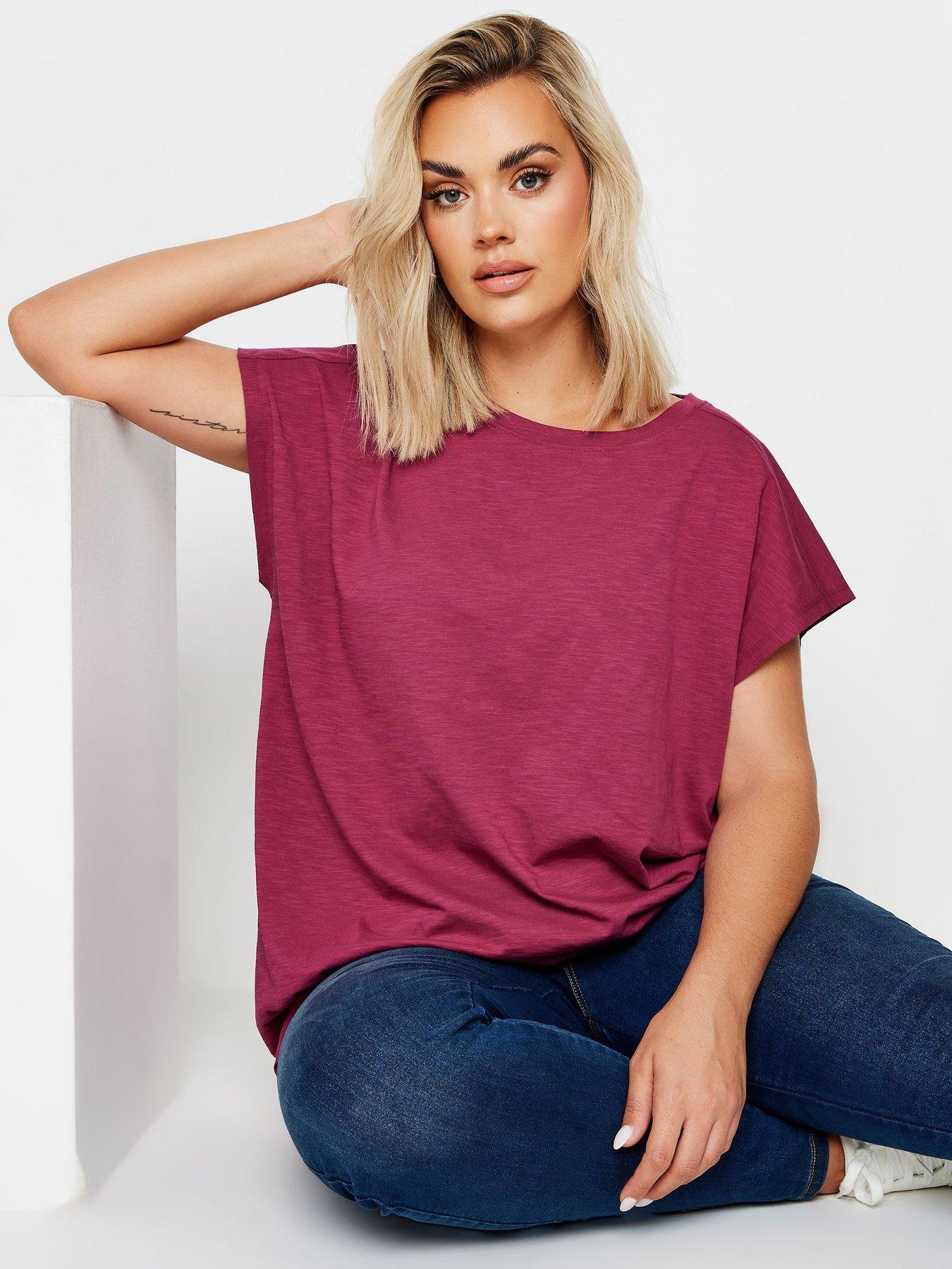 yours-curve-grown-on-slub-tee-red