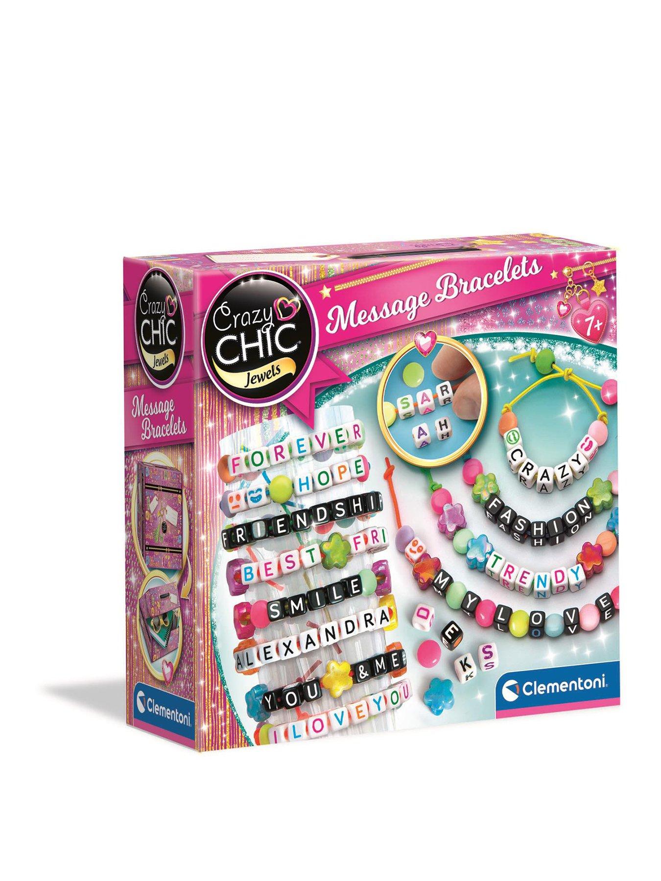 Image 1 of 4 of Clementoni Crazy Chic Message Bracelets Kit