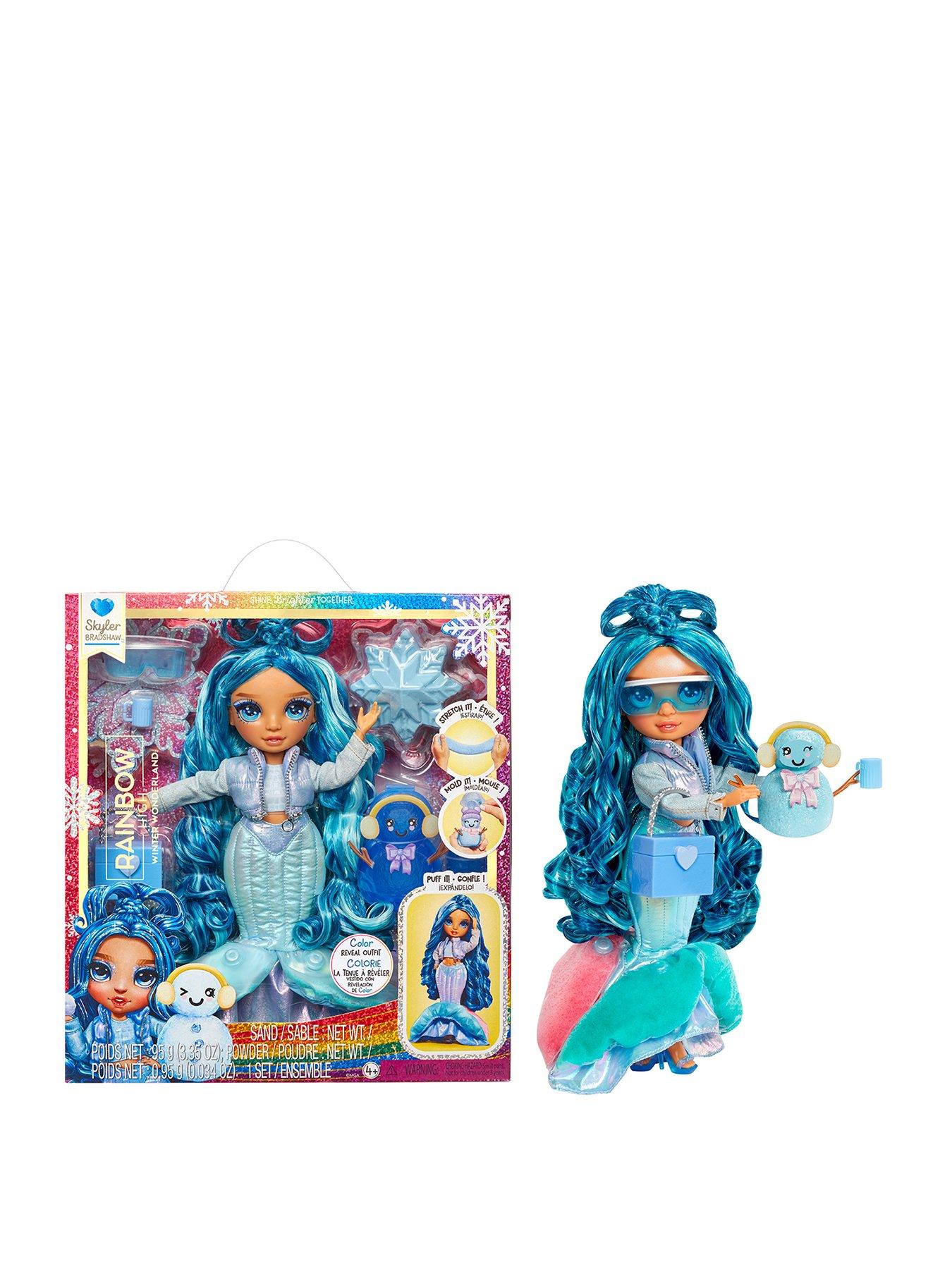 Image of Rainbow High Rainbow High Winter Wonderland Doll - Skyler (Blue)