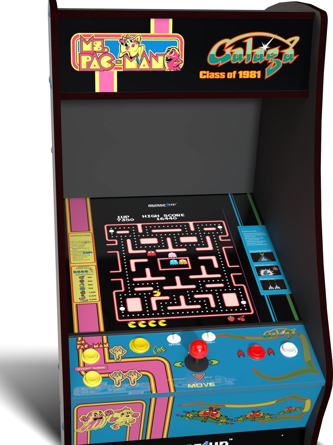 Image 6 of 7 of Arcade 1Up Arcade1Up Ms. Pac-Man Head-to Head Table
