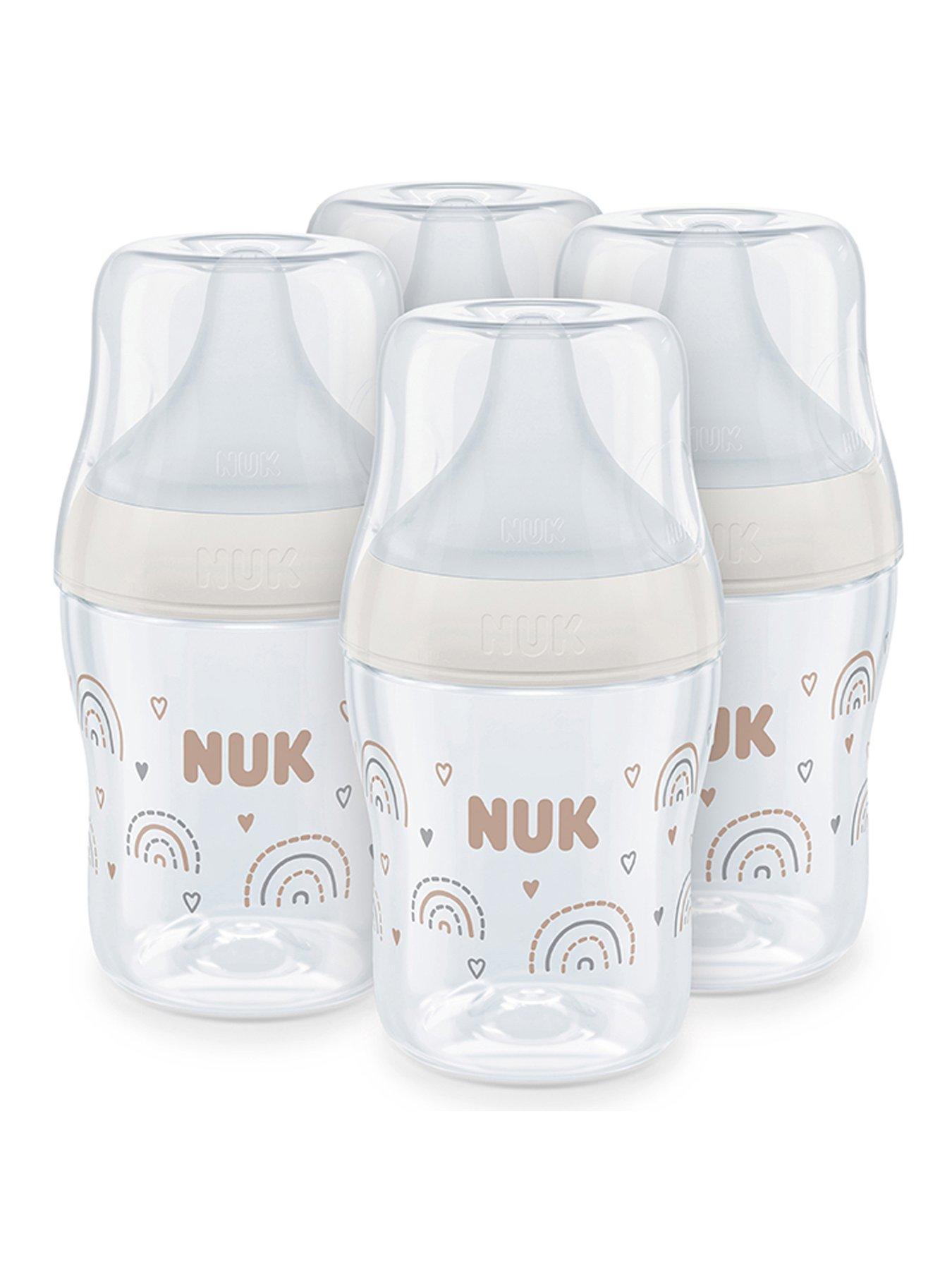 nuk-perfect-match-temperature-control-bottle-x4-150ml-rainbow-design-multi