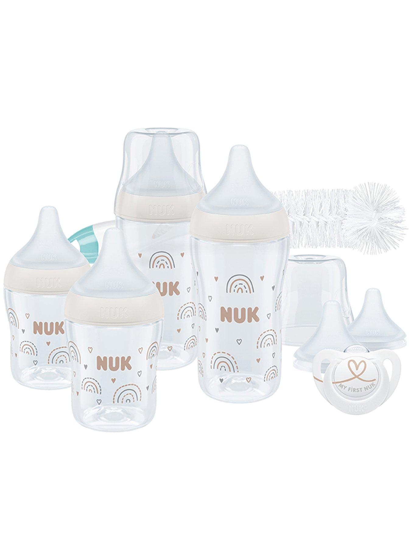 nuk-perfect-match-starter-set-rainbow-2x-150ml-bottles-2x-260ml-bottles-1x-soother2x-teats-1x-bottle-brush-multi