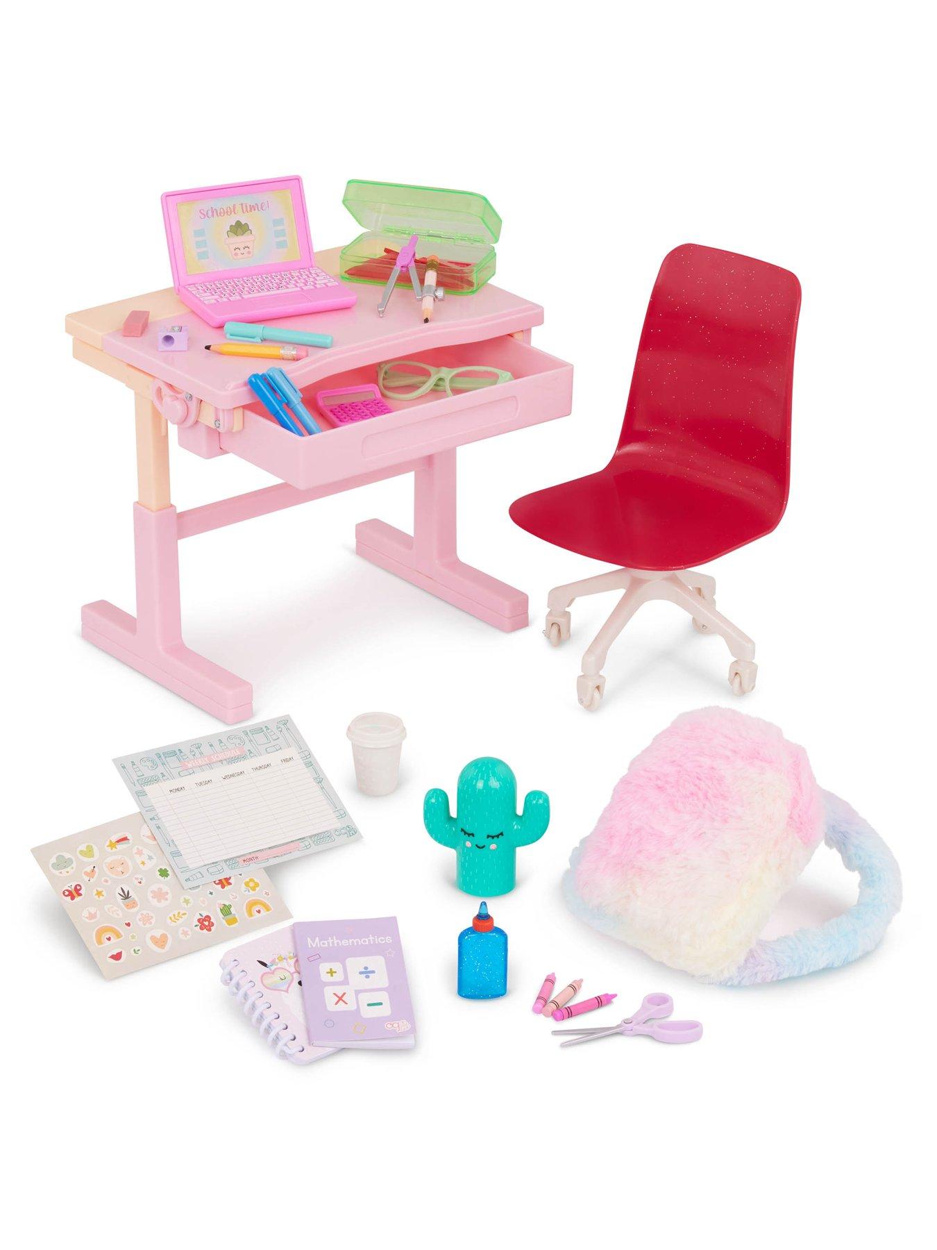 Image 2 of 4 of Our Generation School Dreams Tilting Desk Set | For 46cm Dolls