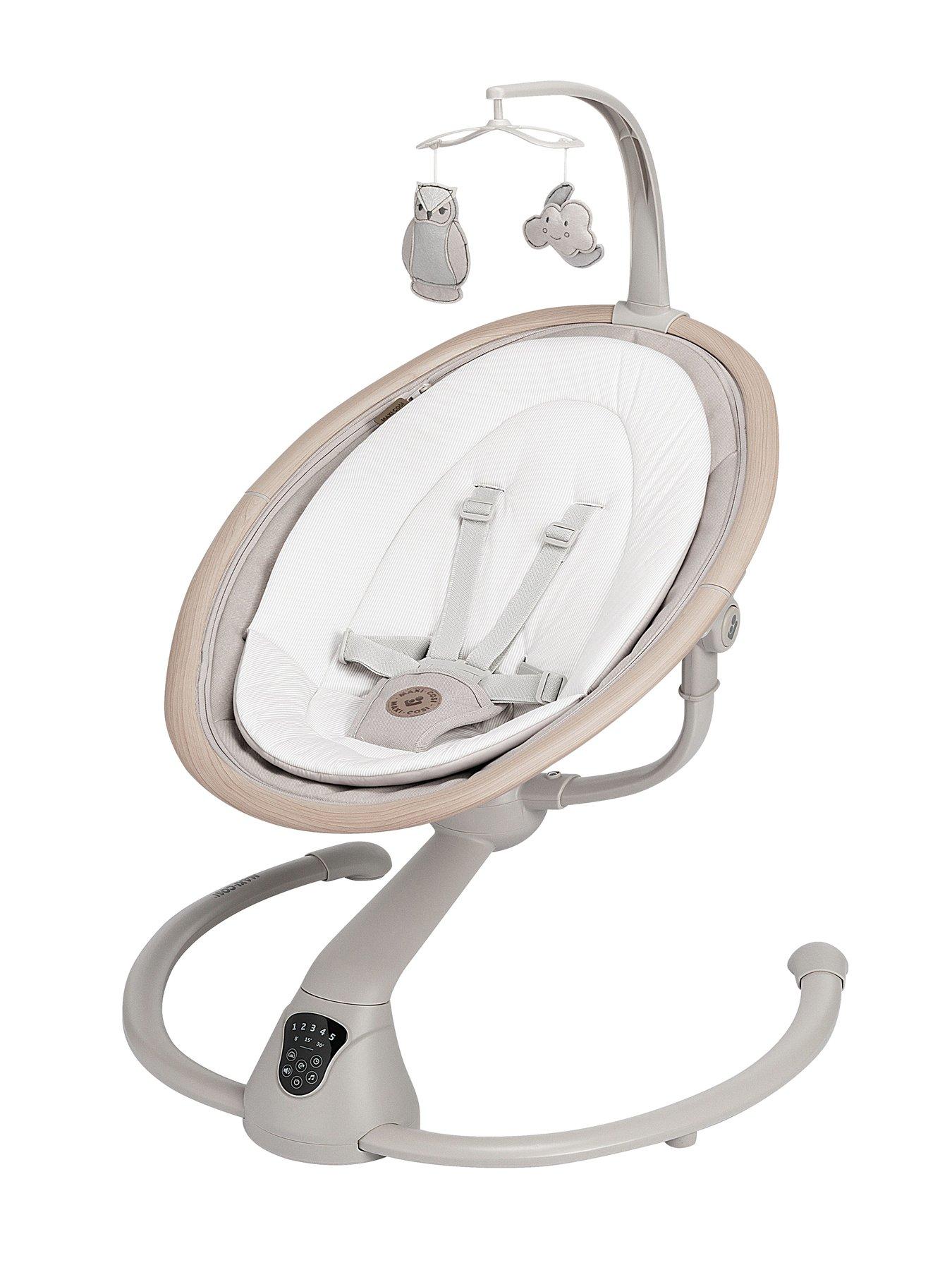 Image 1 of 8 of Maxi-Cosi Cassia Electronic Baby Swing - Classic Beige