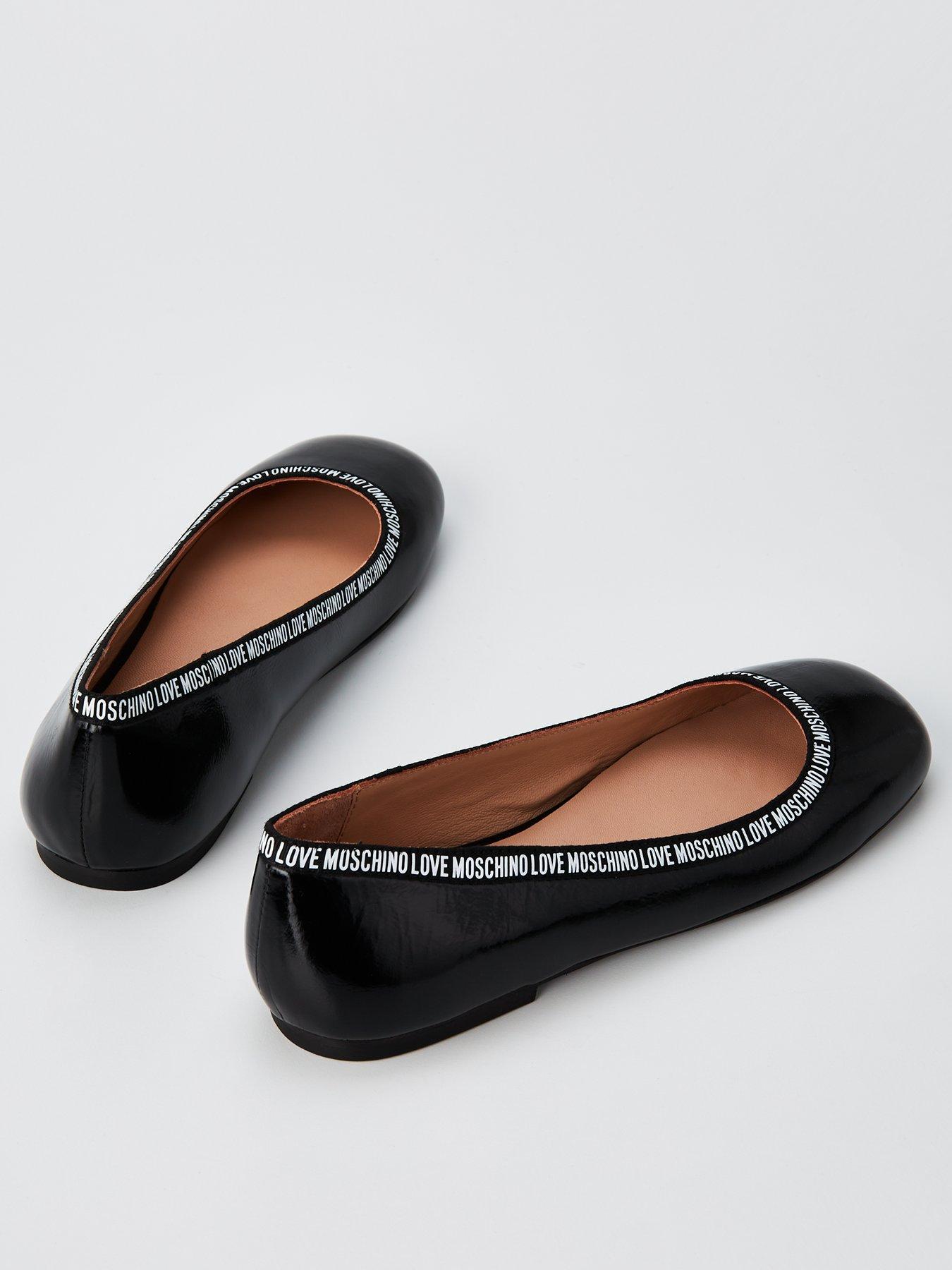 love-moschino-logo-ballet-flats-blackback