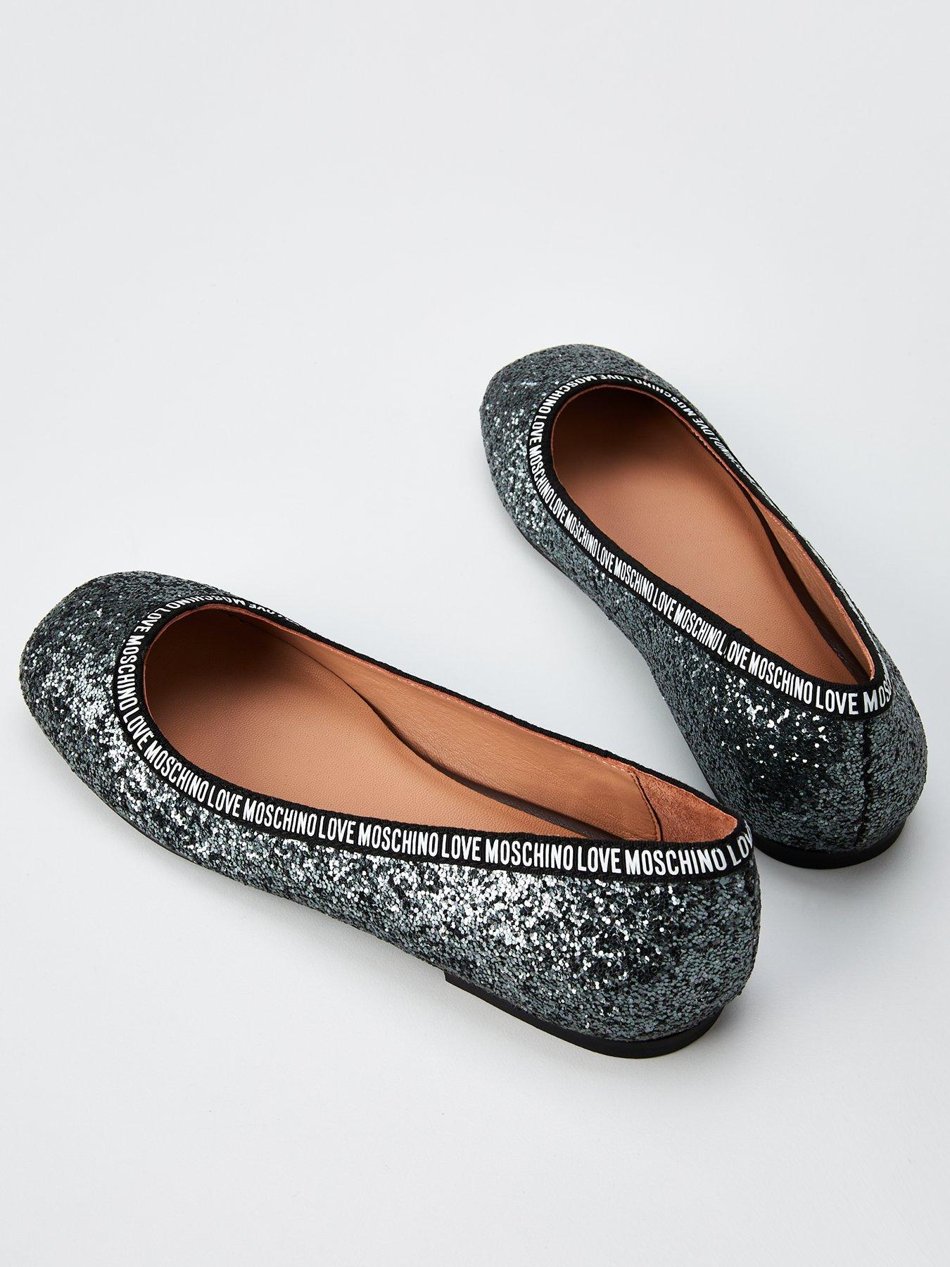 love-moschino-glitter-logo-flats-dark-greyback