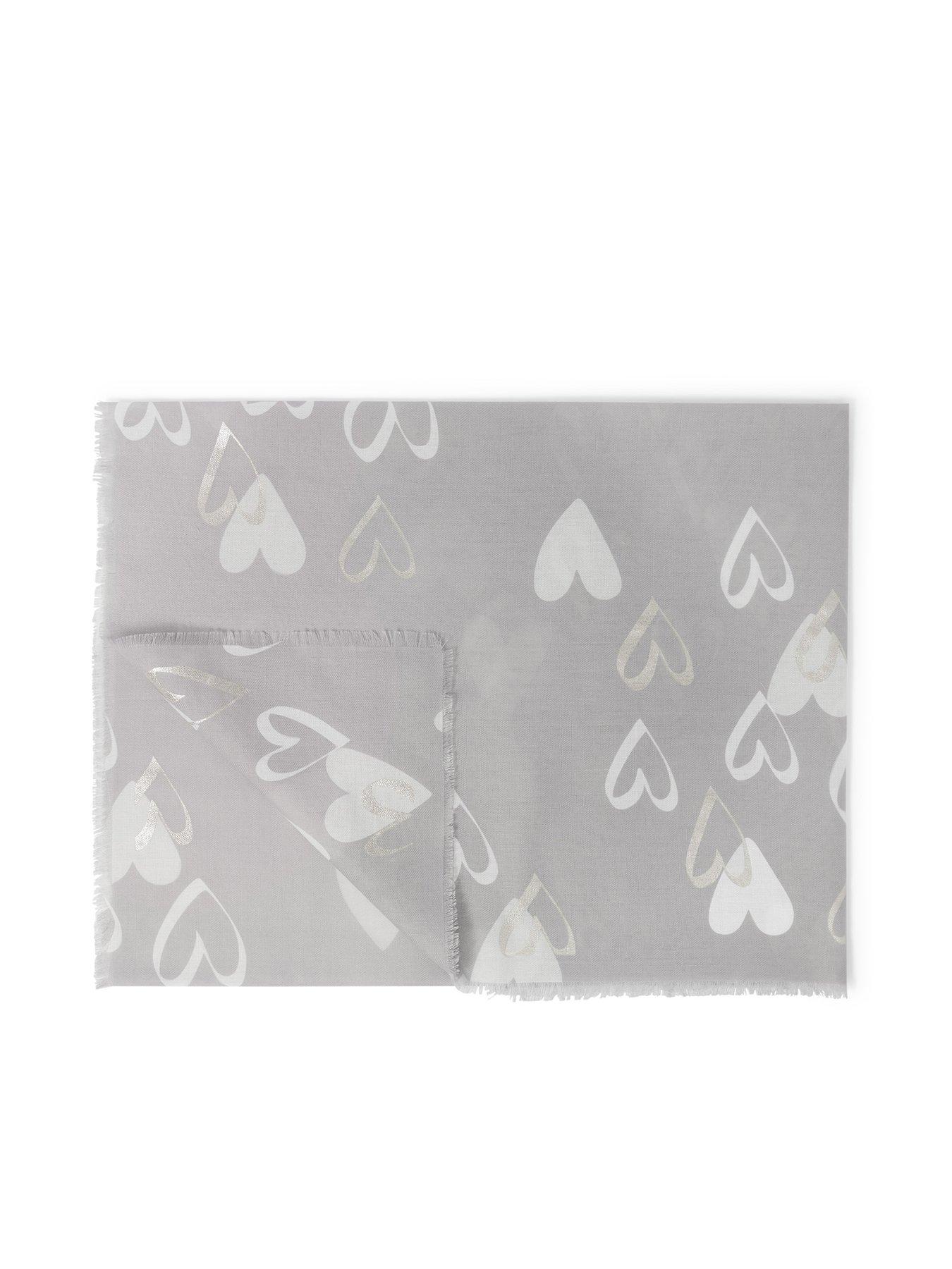 katie-loxton-printed-foil-scarf-grey