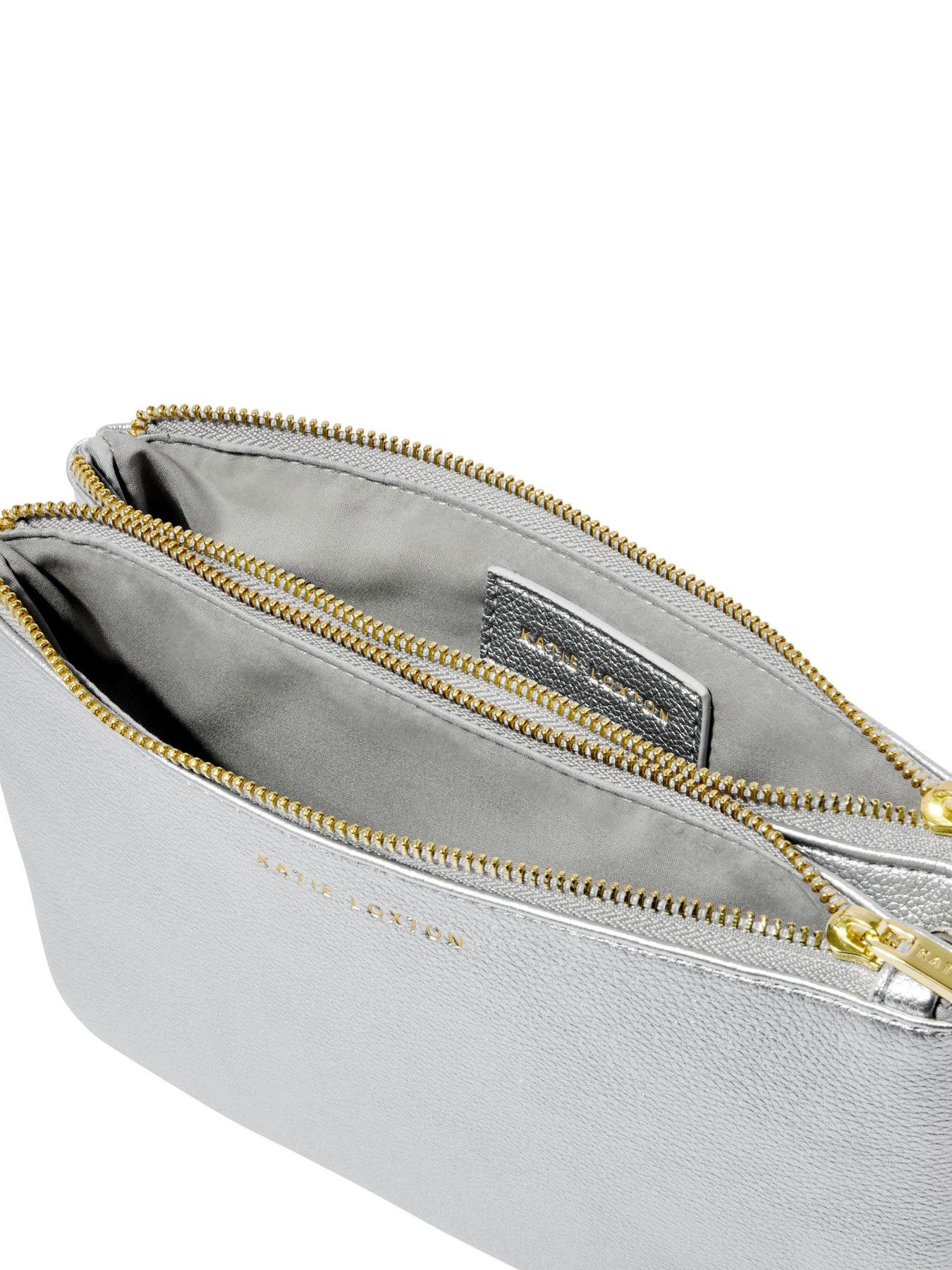 katie-loxton-duo-pouch-silverstillFront