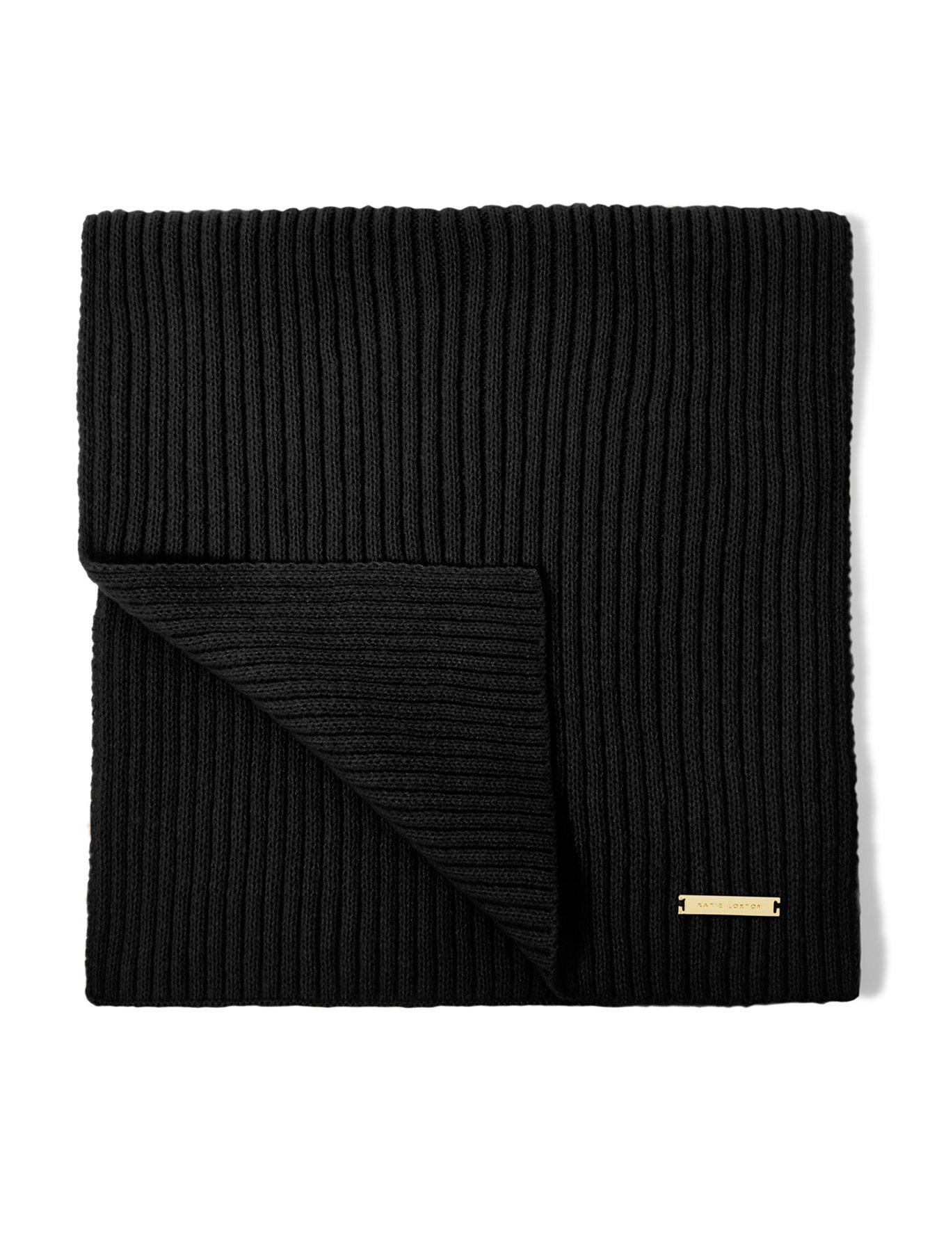 katie-loxton-knitted-scarf-black