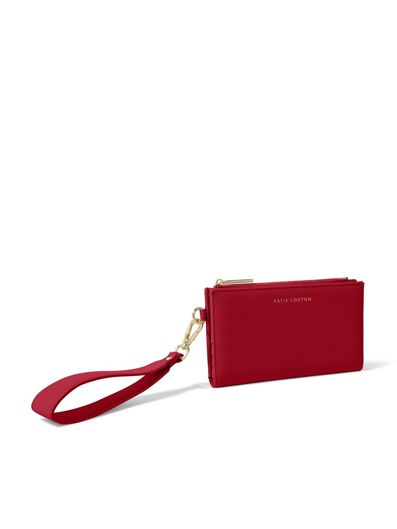 katie-loxton-zana-wristlet-purse-redfront