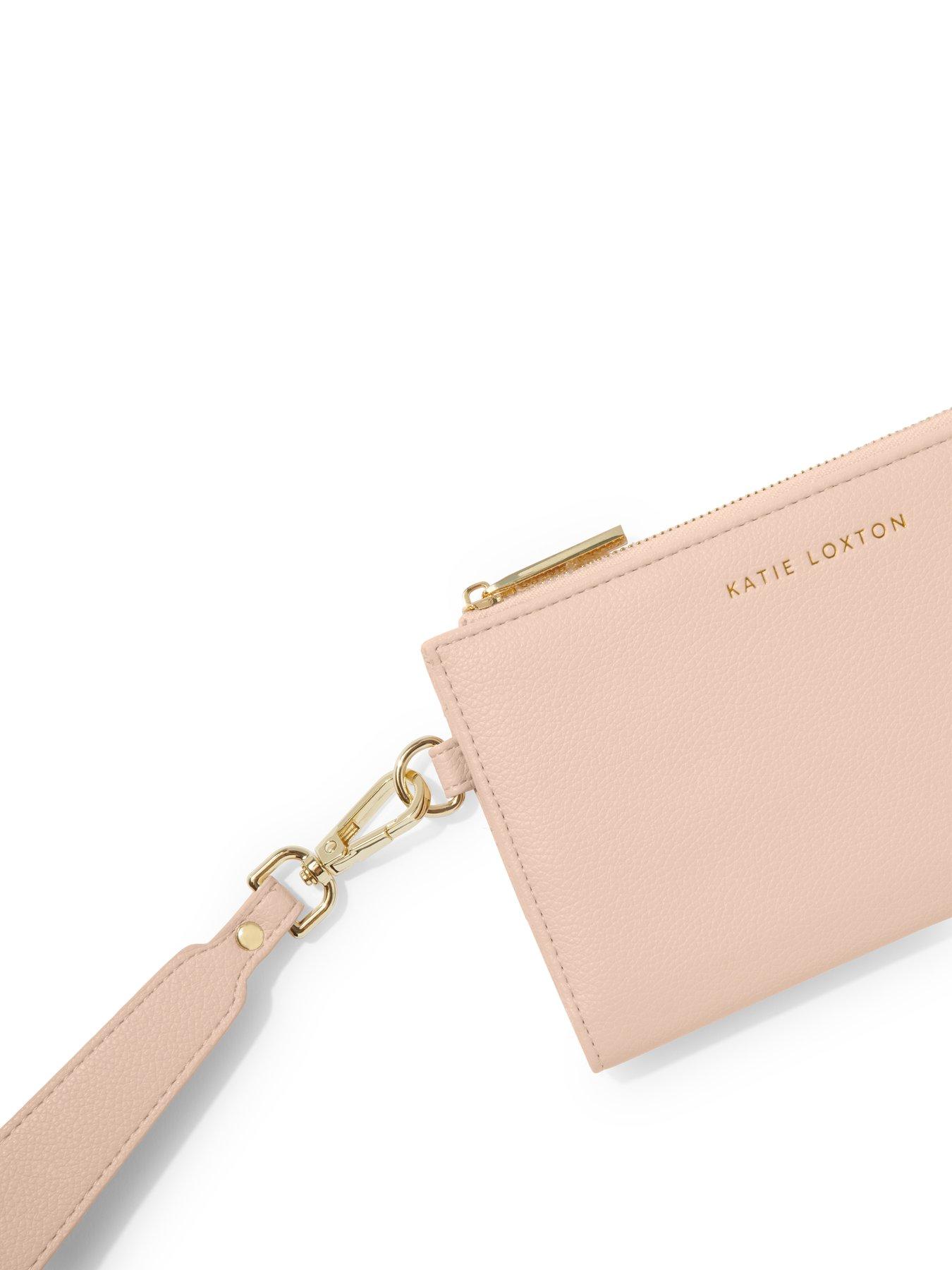 katie-loxton-zana-wristlet-purse-pinkstillFront