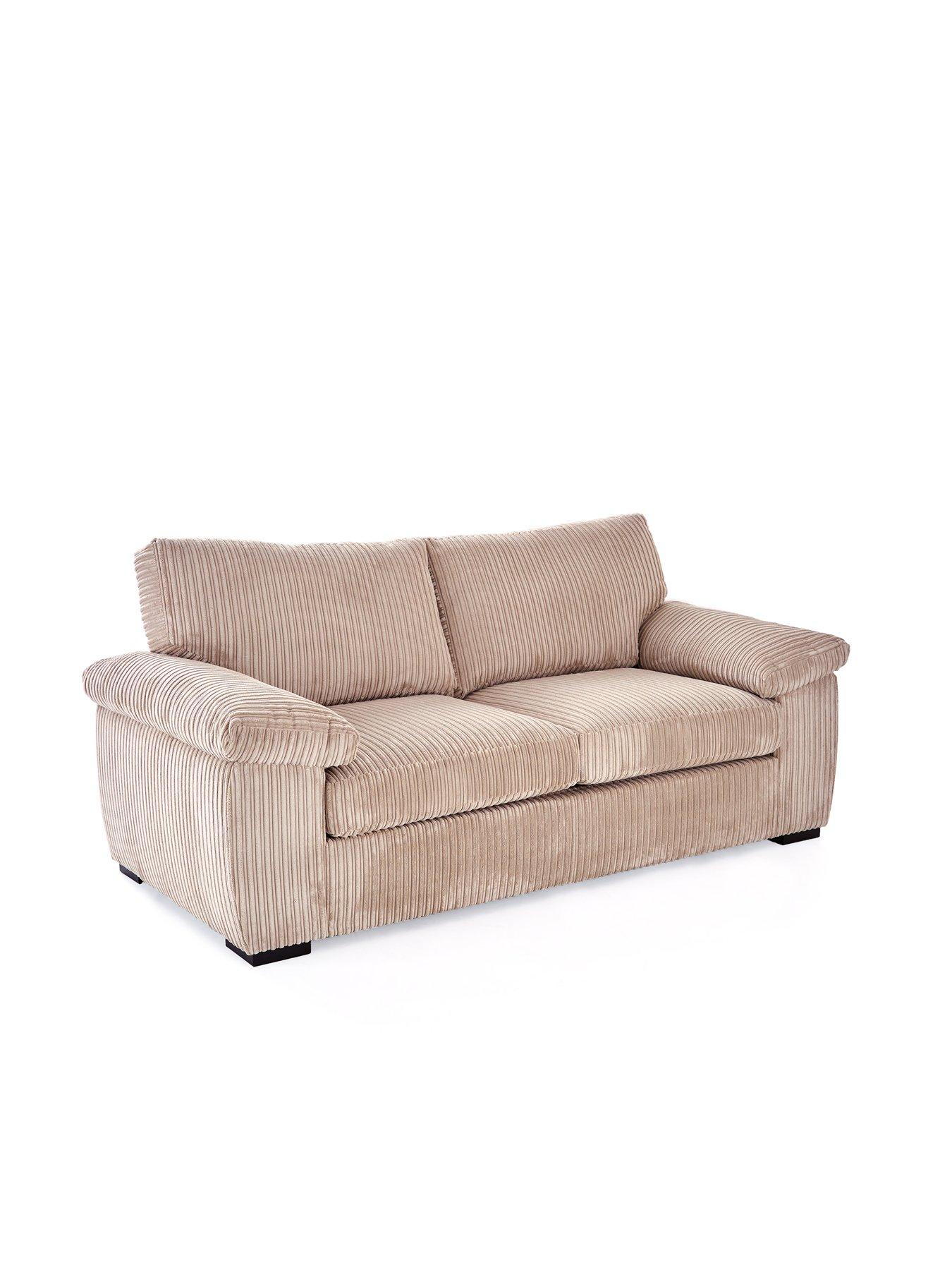 Image 3 of 7 of The Very Collection Amalfi Standard Back Fabric Sofa Bed - FSC&reg; Certified