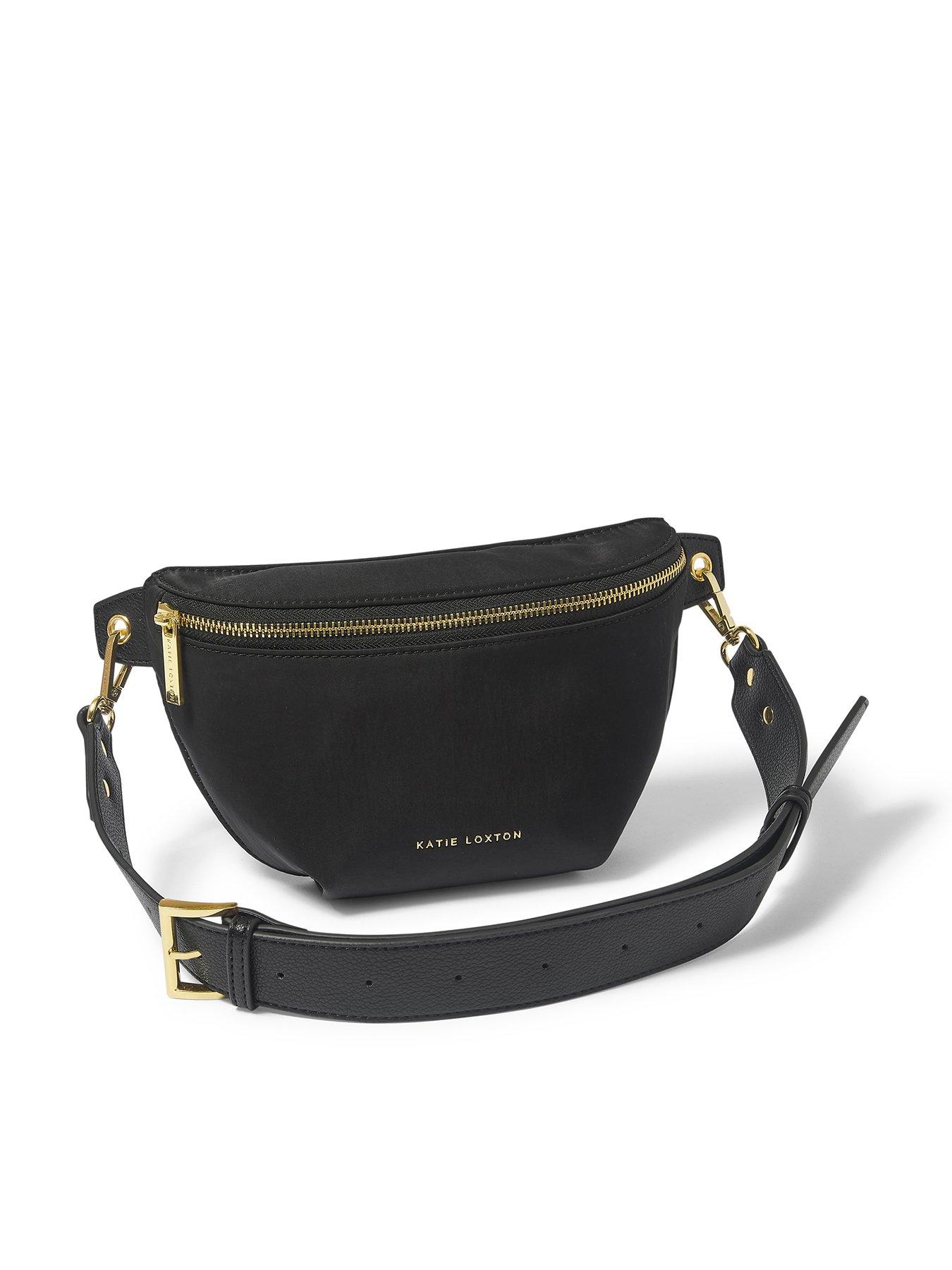 katie-loxton-nylon-lux-belt-bag-black