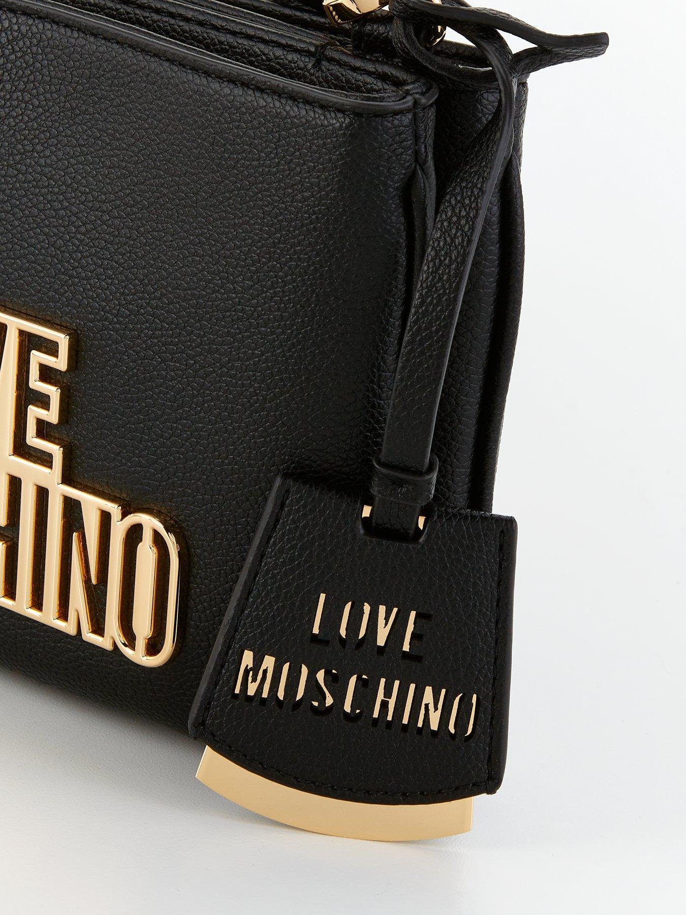 Love moschino logo crossbody bag best sale