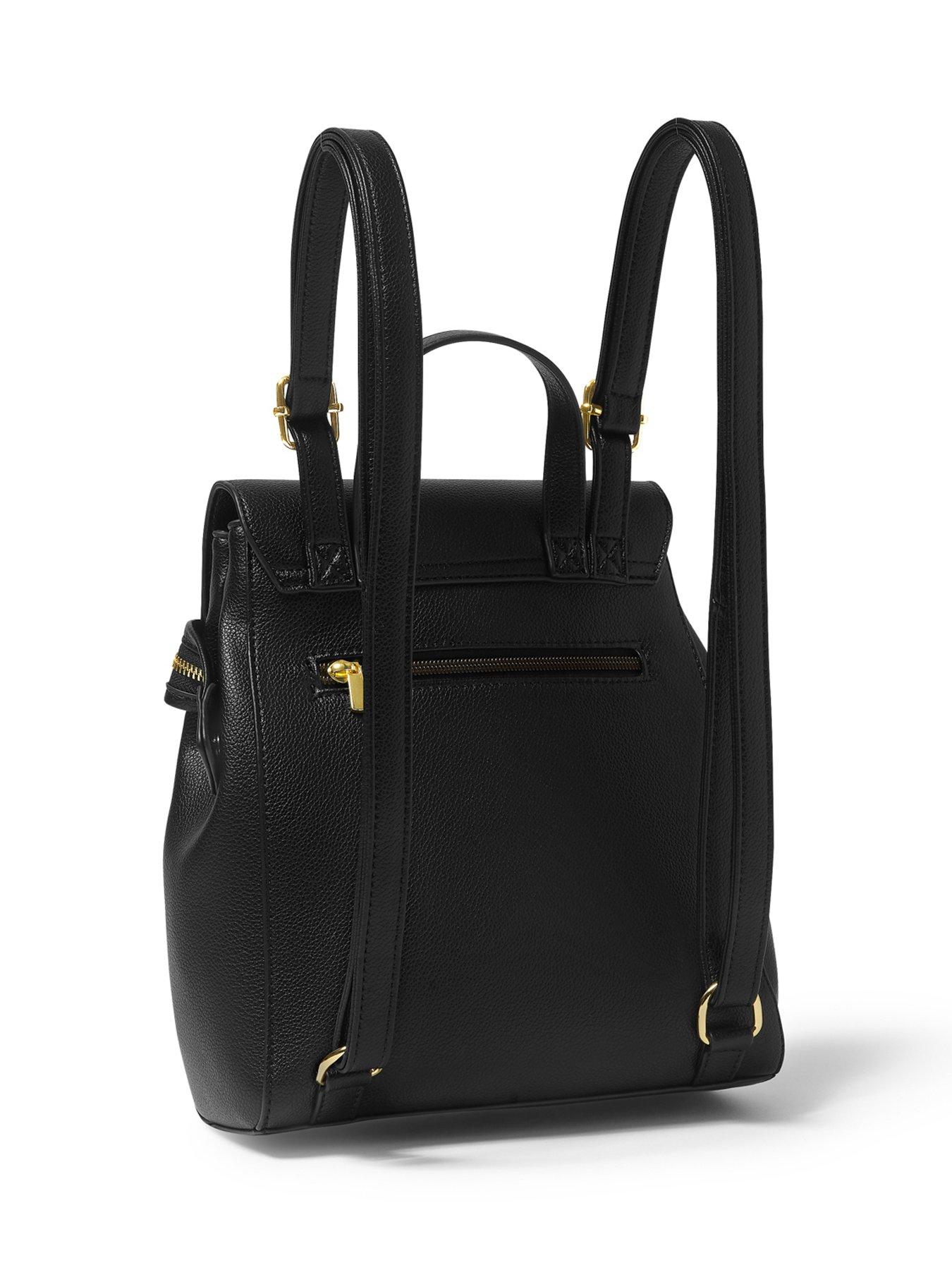 katie-loxton-aimee-backpack-blackstillFront