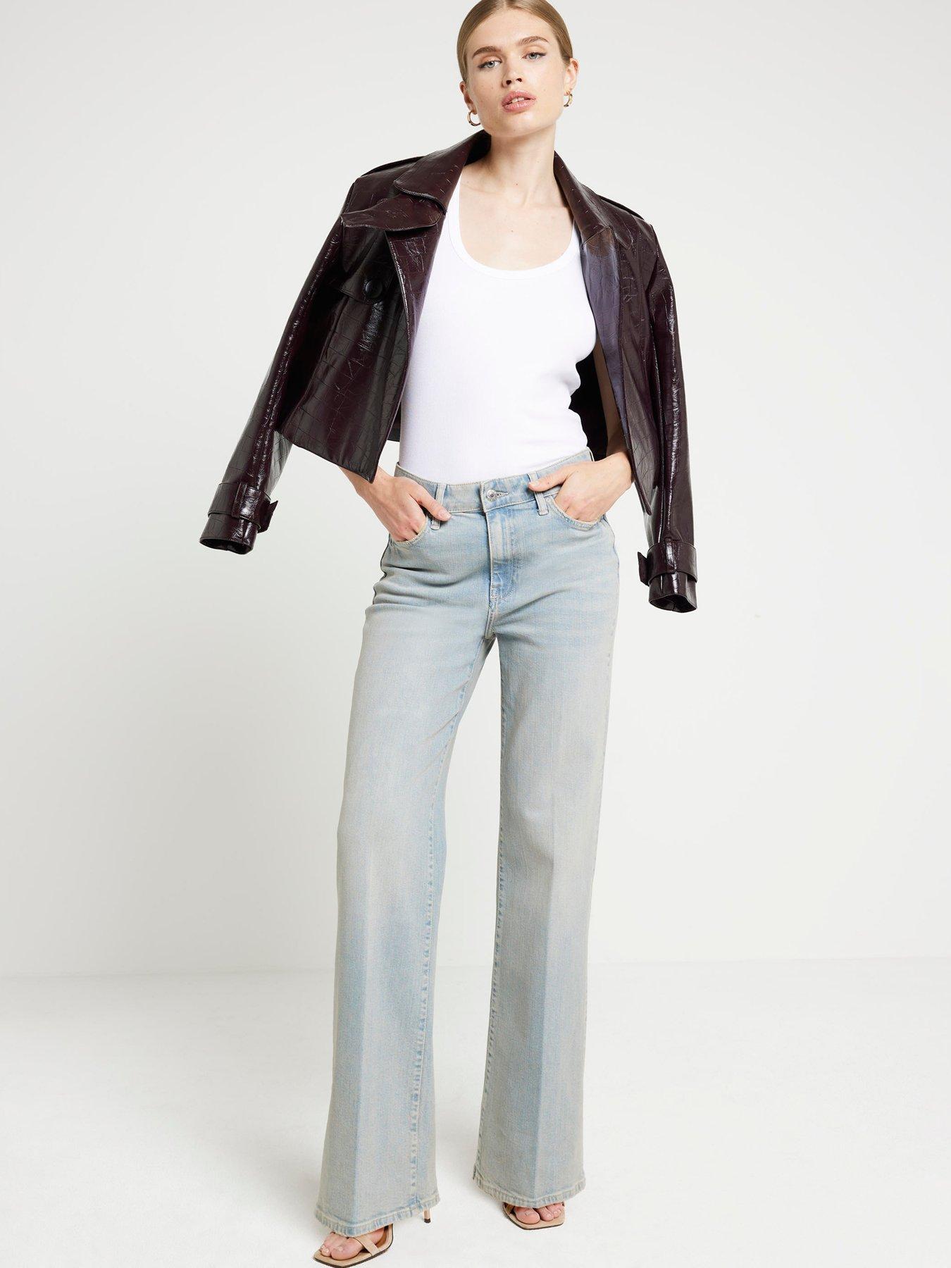 river-island-high-rise-wide-leg-jeans-blueoutfit