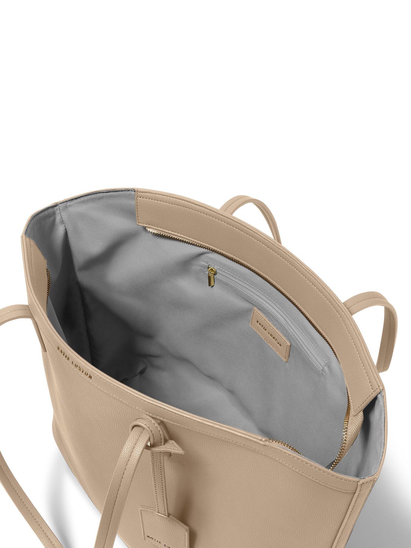 katie-loxton-travel-tote-bag-brownstillFront