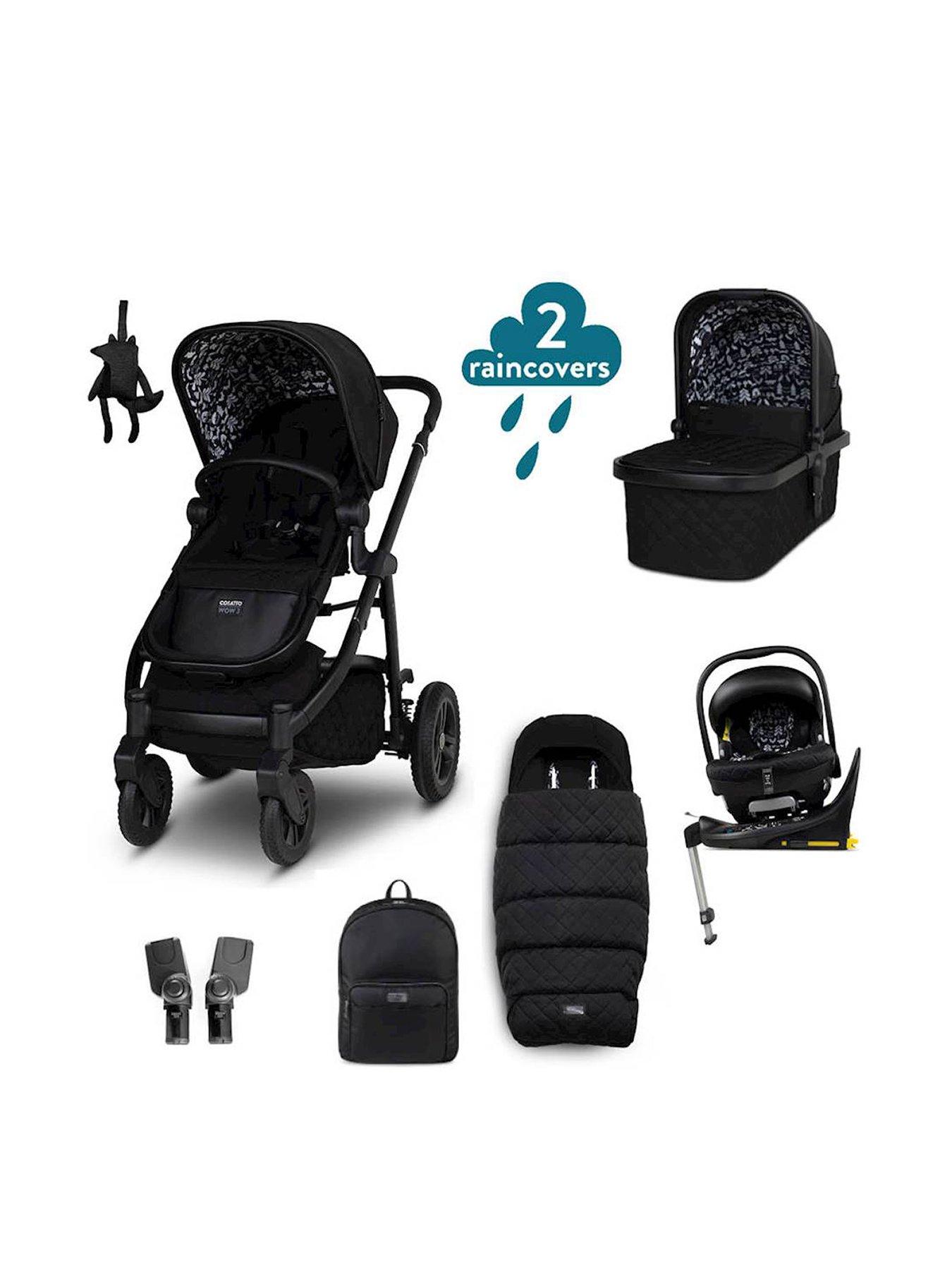 Image 1 of 8 of Cosatto Wow 3 Everything Bundle - Silhouette