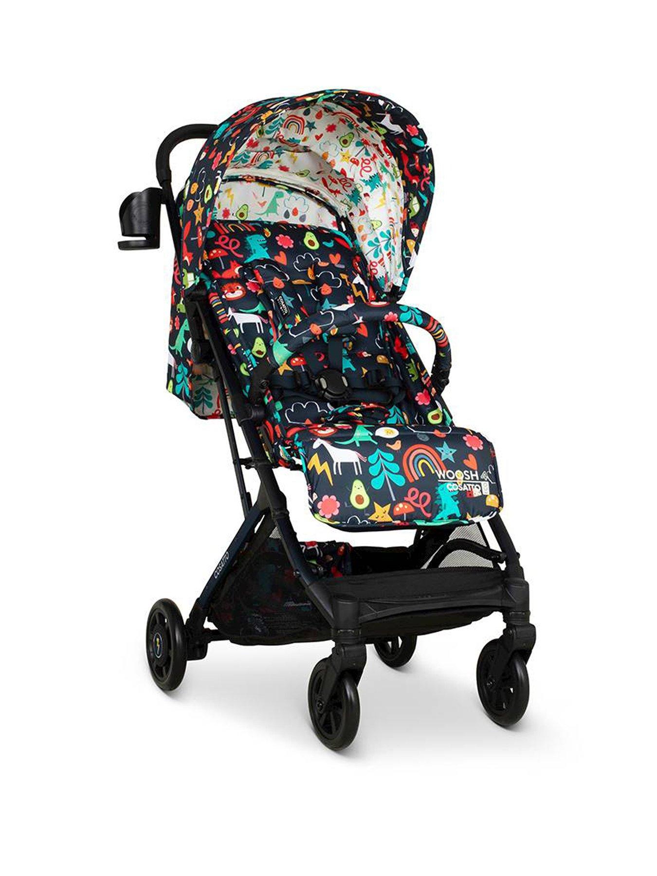 Cosatto Woosh 4 Compact Fold Stroller - Cosatto Carnival