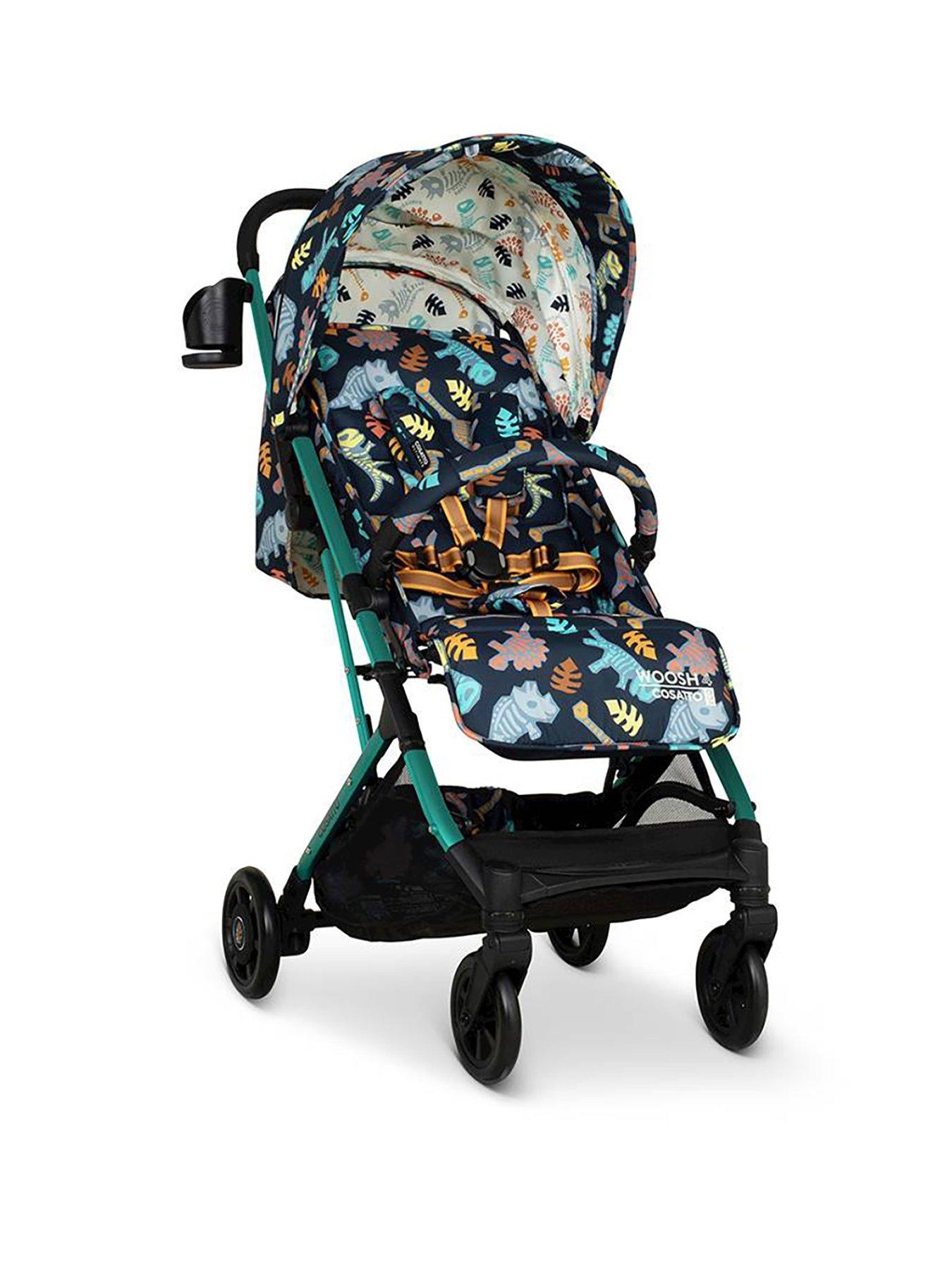 Cosatto Woosh 4 Compact Fold Stroller - Diggin Dinos