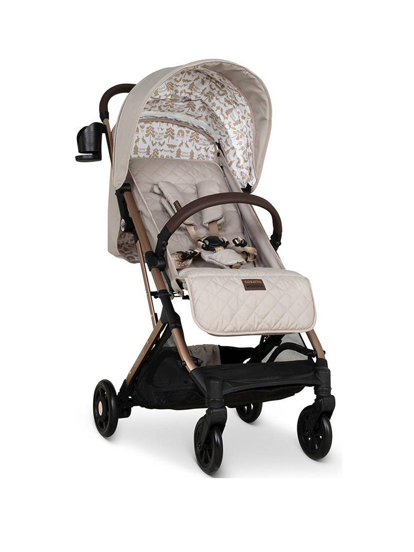Cosatto Woosh 4 Compact Fold Stroller - Whisper