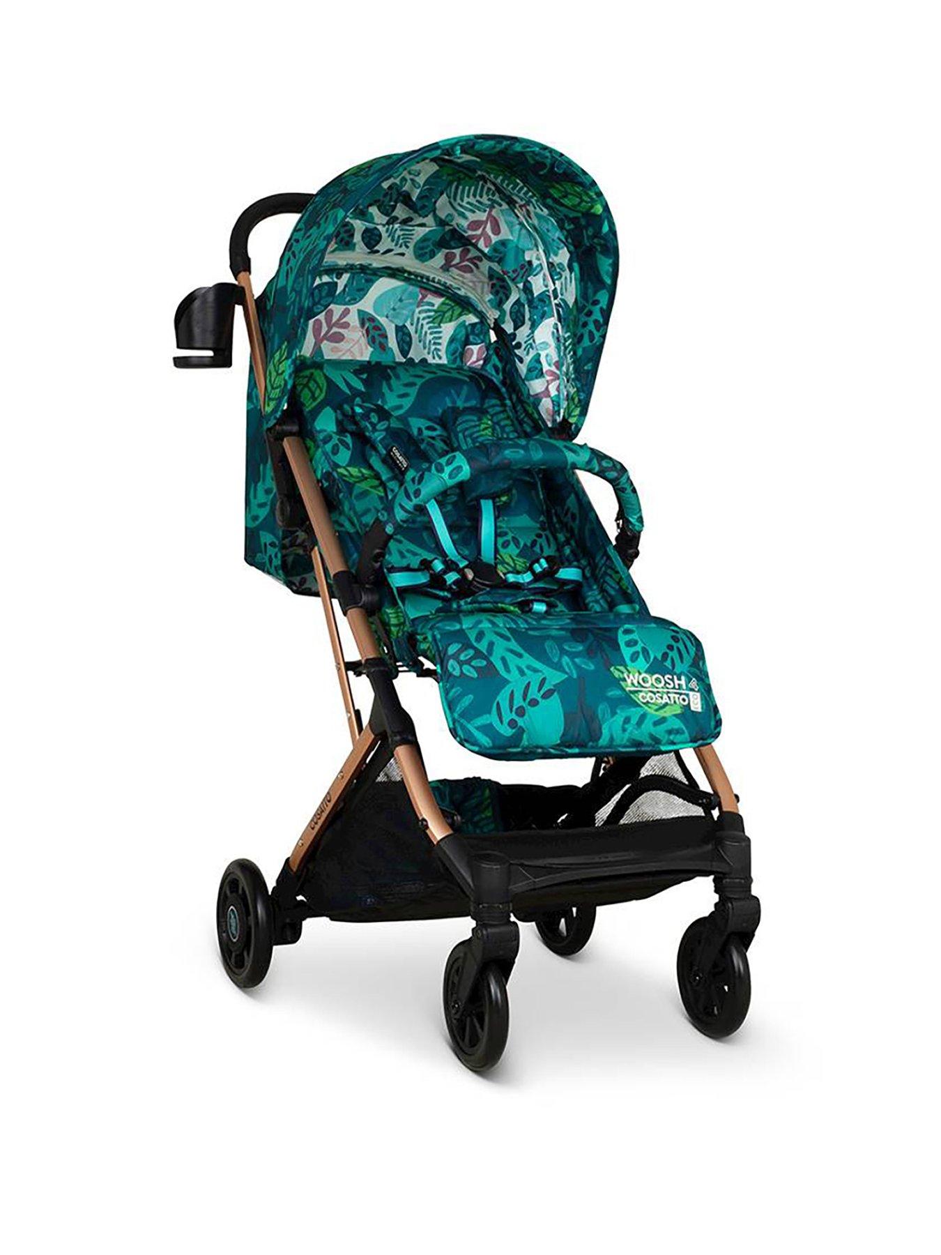 Cosatto Woosh 4 Compact Fold Stroller - Midnight Jungle