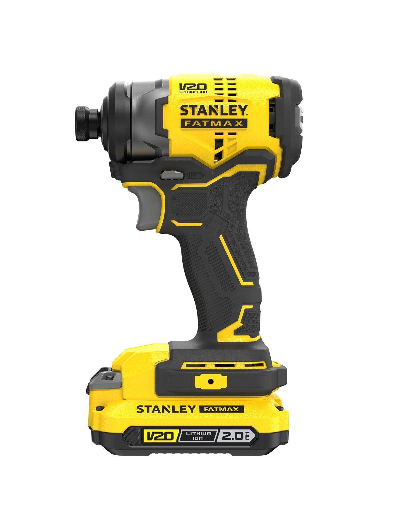 stanley-fatmax-18v-v20-cordless-brushless-impact-driver-1-x-20ah-battery-sfmcf810d1k-gbnbspstillFront