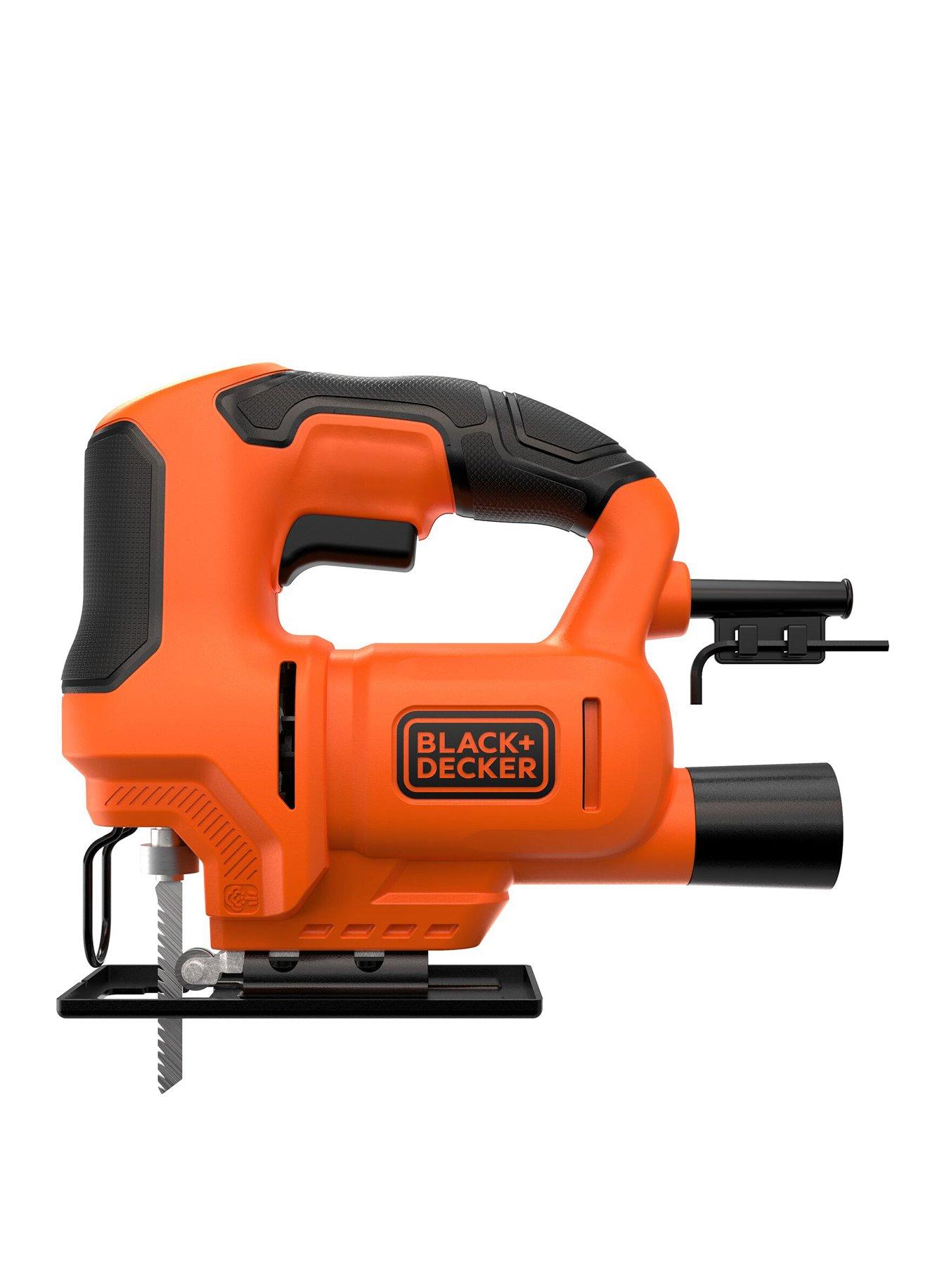 Image of Black & Decker BLACK+DECKER 400W Corded Jigsaw with Blade BES602-GB