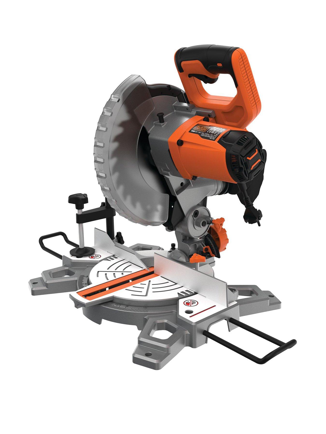 black-decker-blackdecker-1500w-mitre-saw-216mm-blade-bes702-gb